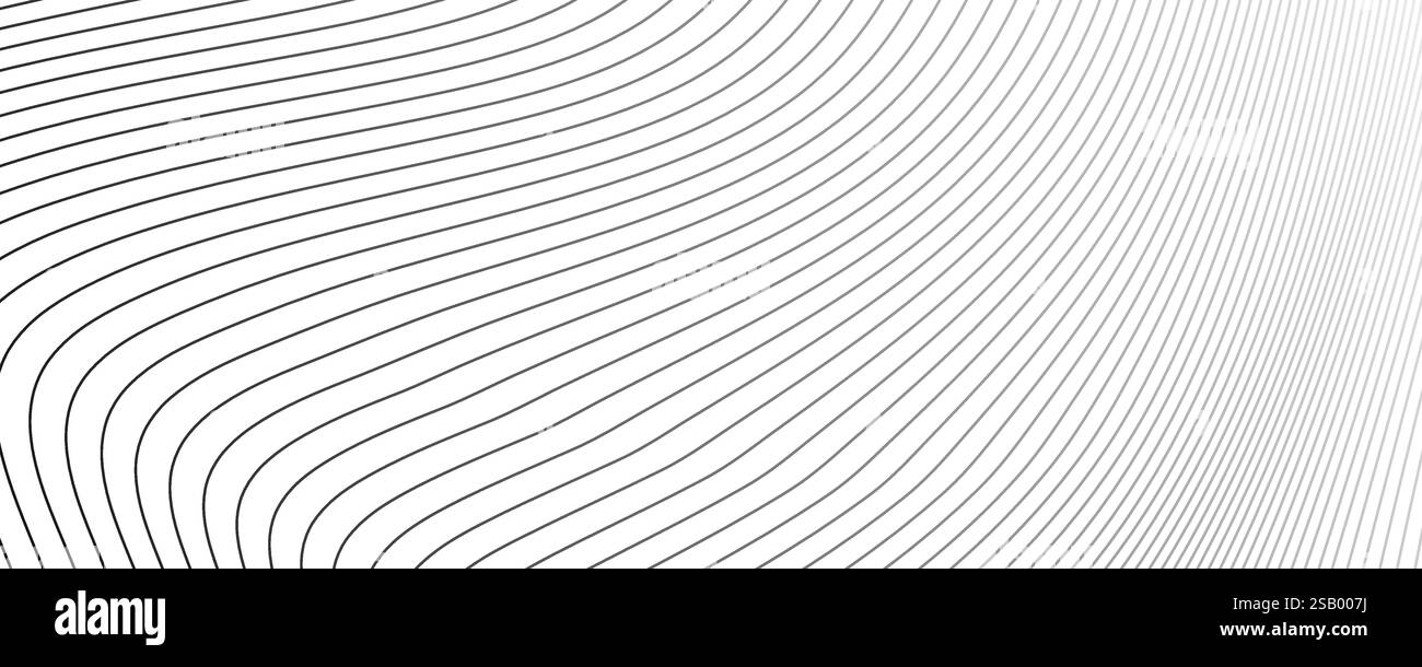 smooth flowing wave gradient dots background. Vector illustration Stock ...
