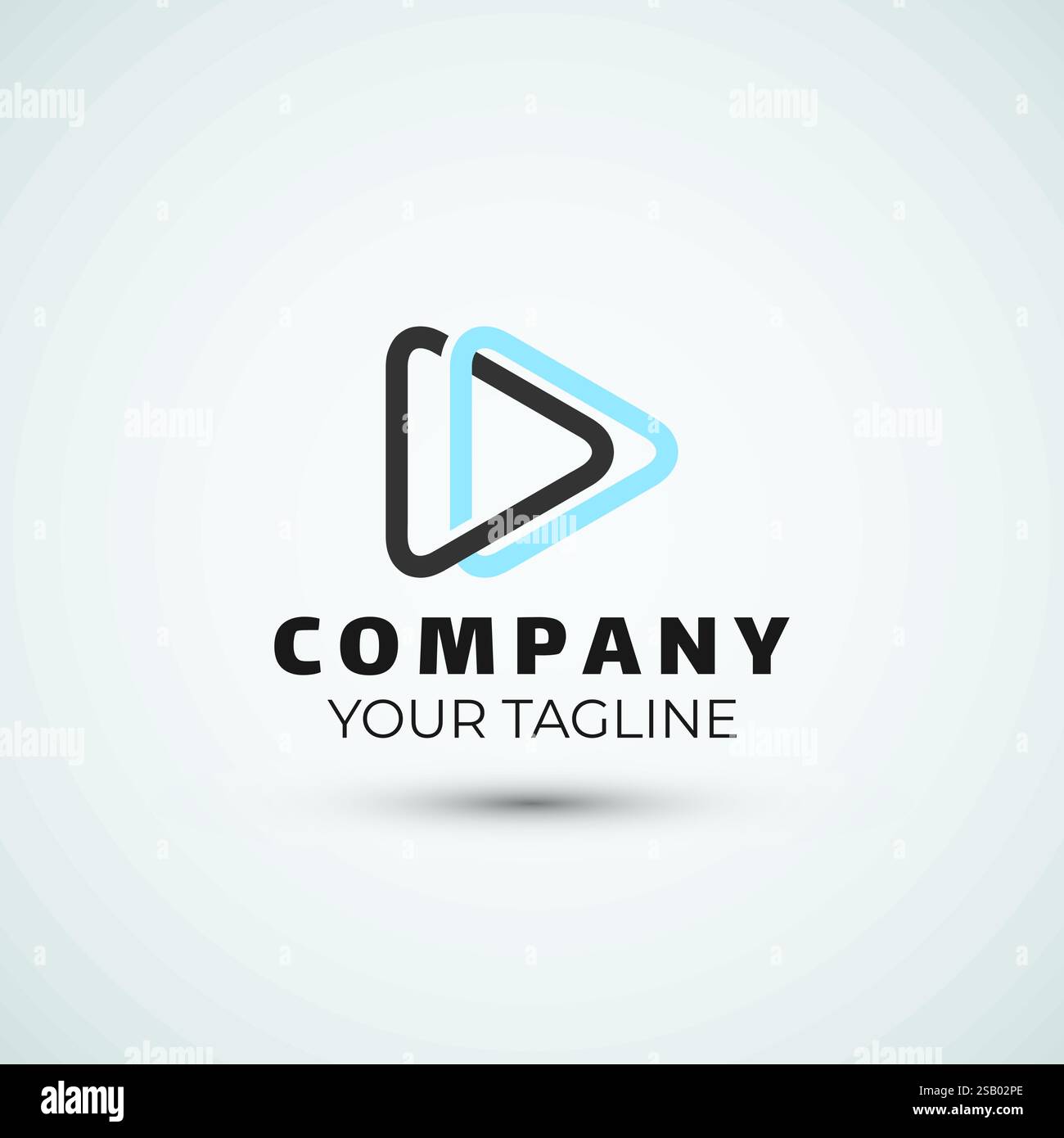 Arrow logo design icon template Stock Vector