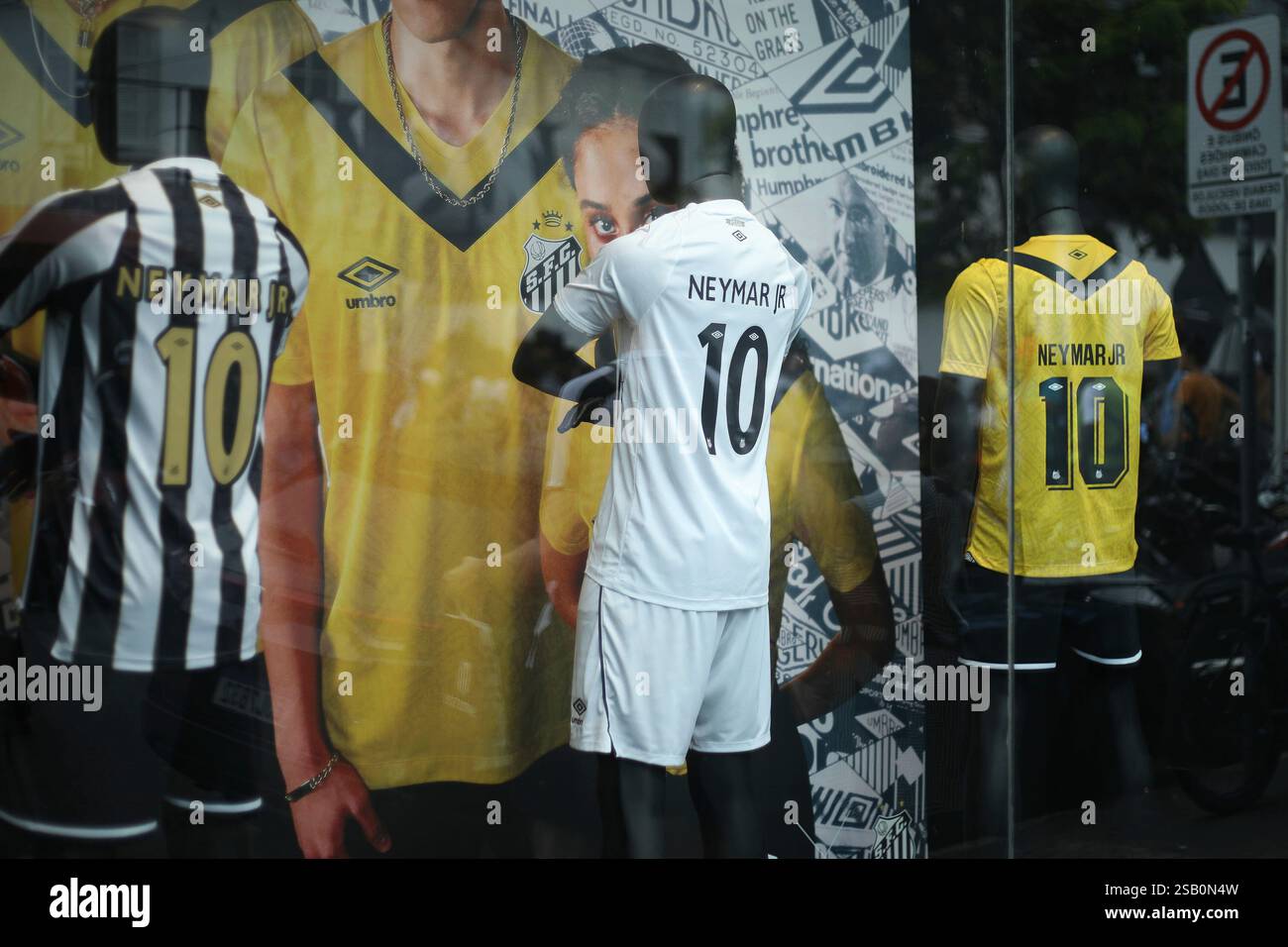 Camisa Santos Fc Neymar Jr Branca/Listrada 2025 - A VOLTA !! | Brasil