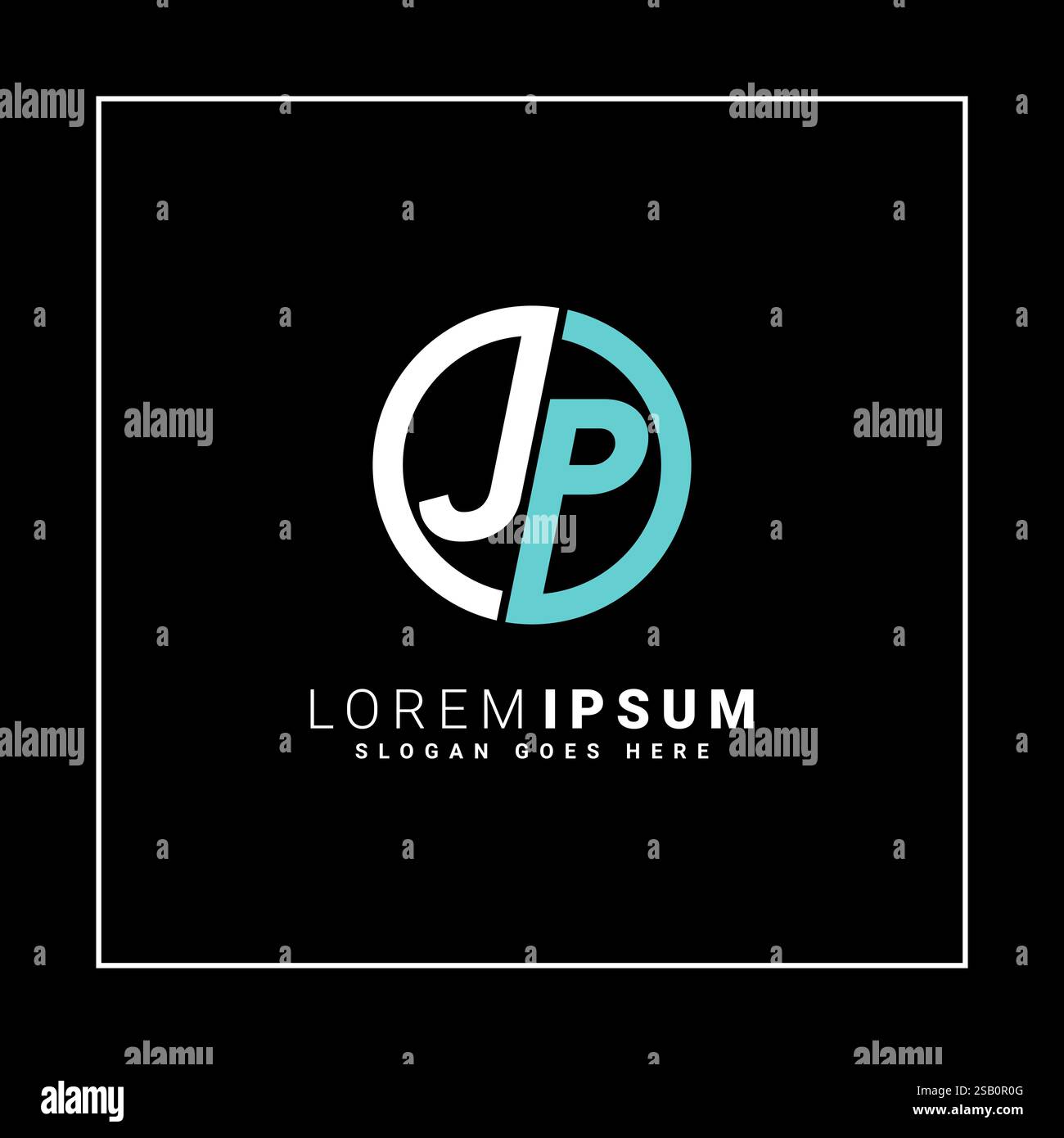 Jp monogram hi-res stock photography and images - Alamy