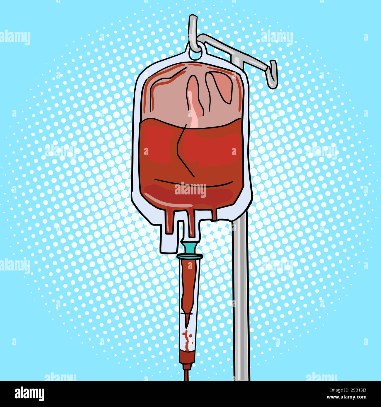 Red blood cells cartoon hi-res stock photography and images - Alamy