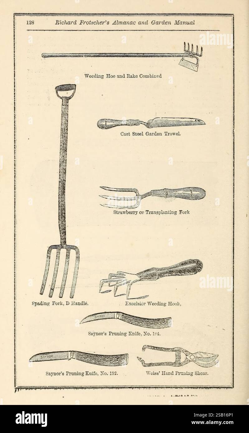 Richard Frotscher's almanac and garden manual for the southern states ...