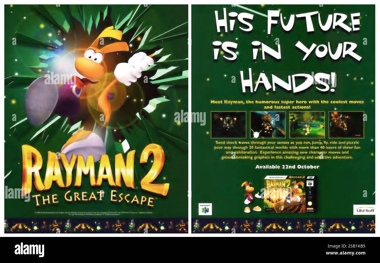 Rayman 2 the great escape hi-res stock photography and Rayman 2 the great escape hi-res stock photography and