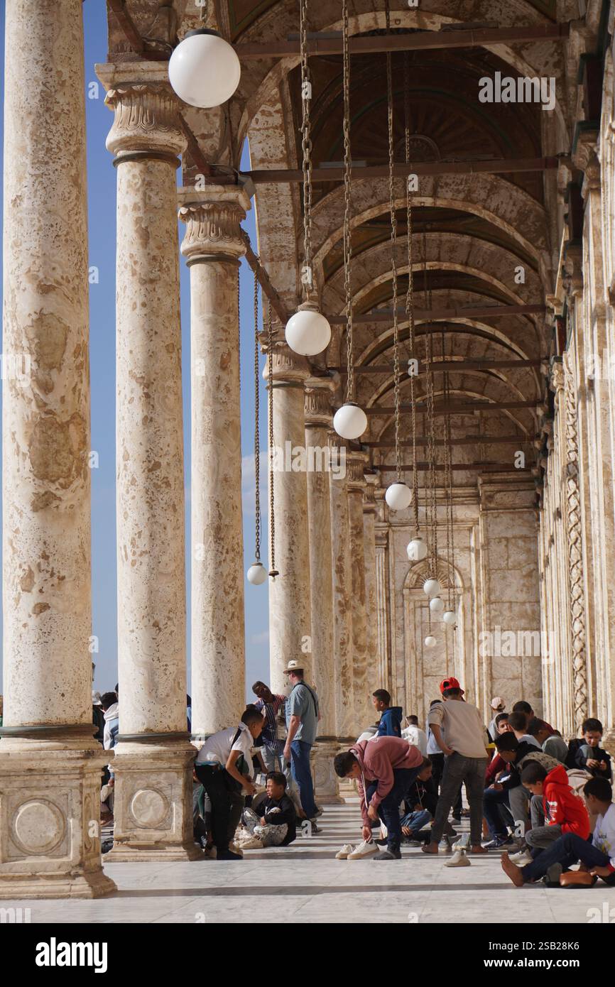 Mosque in El Cairo. Egypto Stock Photo
