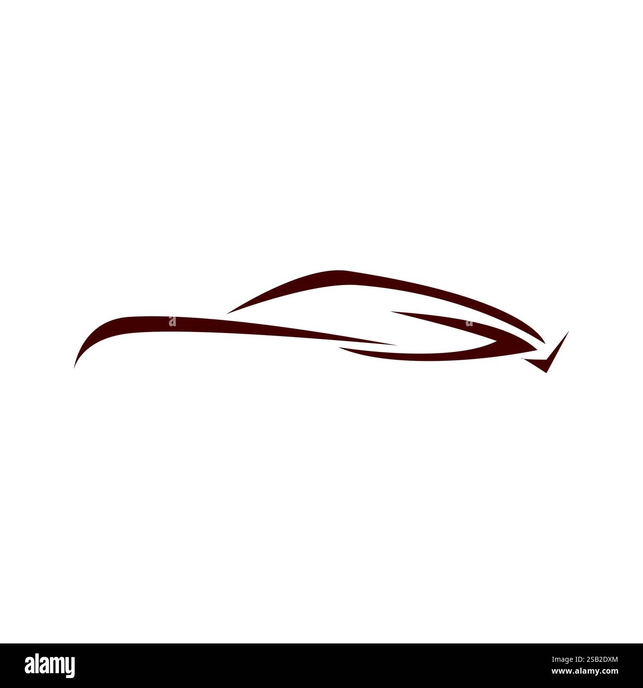 auto car icon logo design template Stock Vector