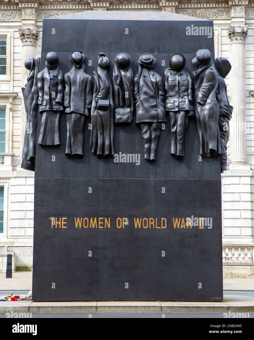 London, UK - April 8th 2024: The monument to the Women of World War II ...