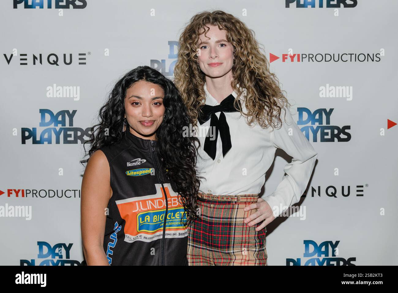 (L to R) Nadine Bhabba and Clare McConnell attend the “Day Players ...
