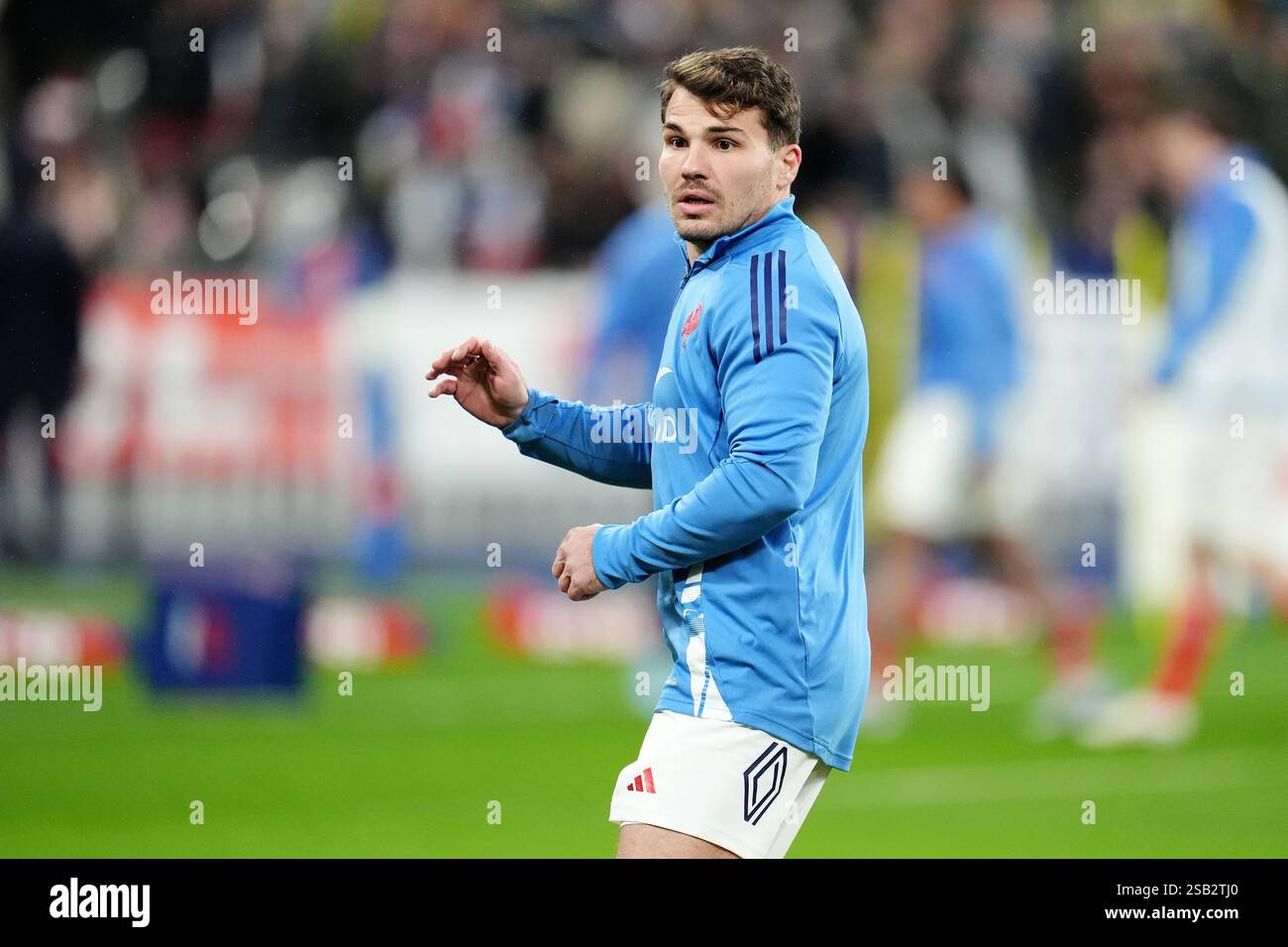 France's Antoine Dupont ahead of the Guinness Men's Six Nations match