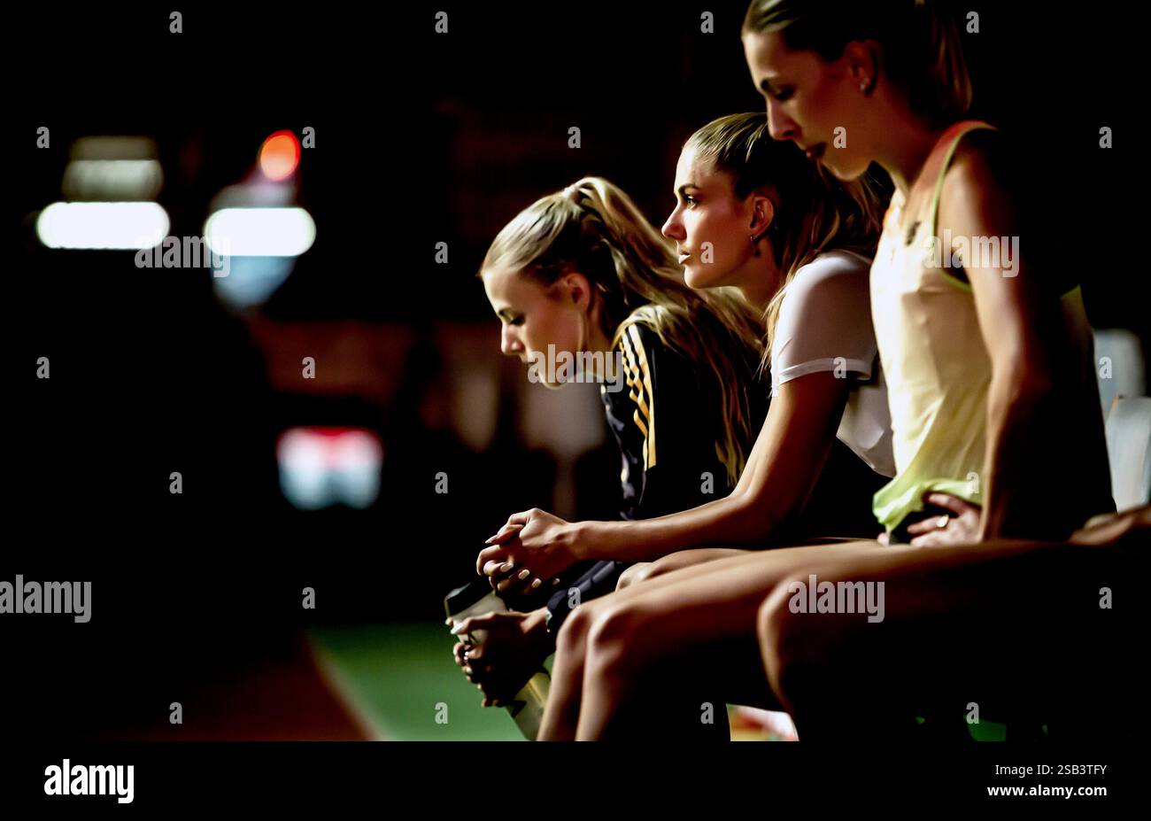 Erfurt Deutschland 31st Jan 2025 Fokussiert Alica Schmidt GER SCC erfurt-deutschland-31st-jan-2025-fokussiert-alica-schmidt-ger-scc