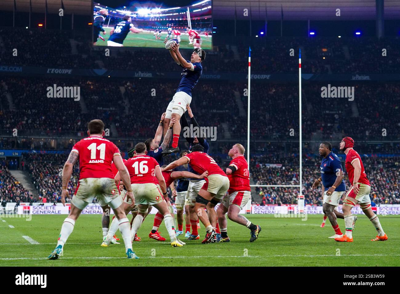 31st January 2025; Paris, France Hugo AURADOU of France during the