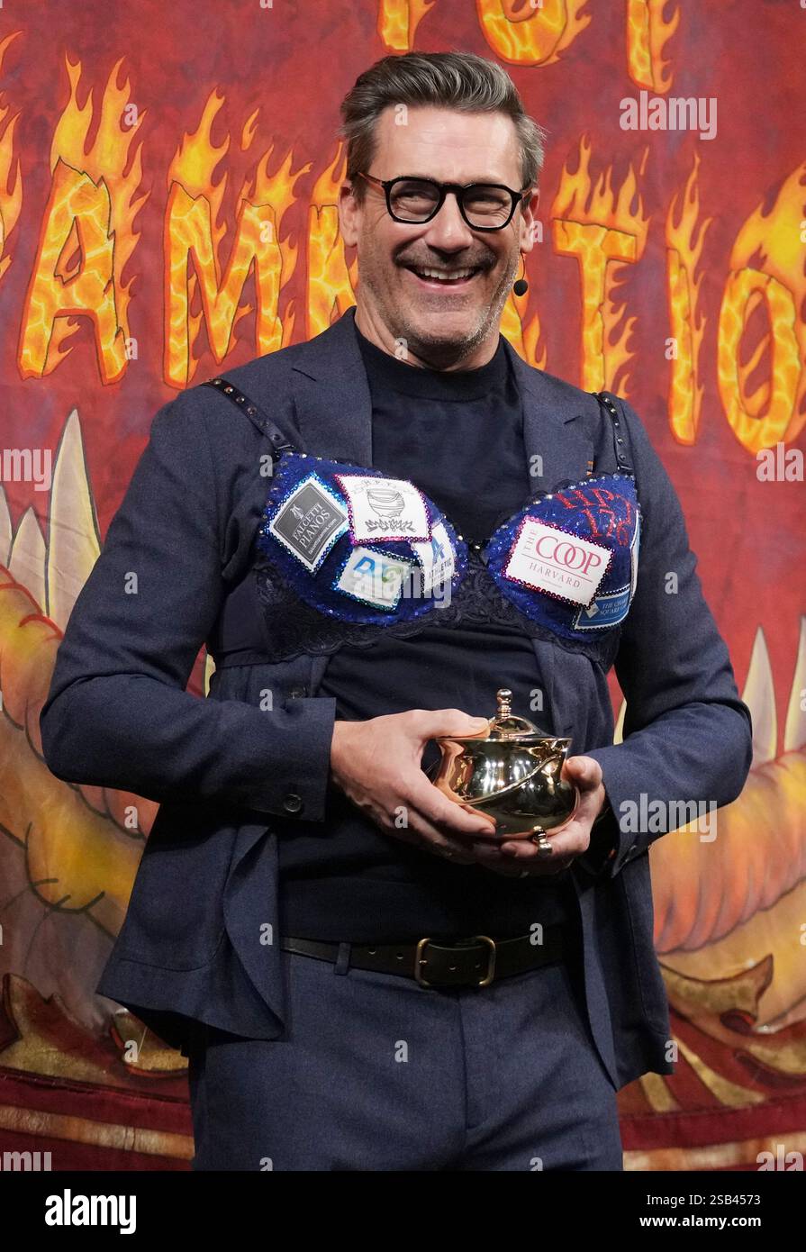 Harvard University's Hasty Pudding Theatricals Man of the Year Jon Hamm