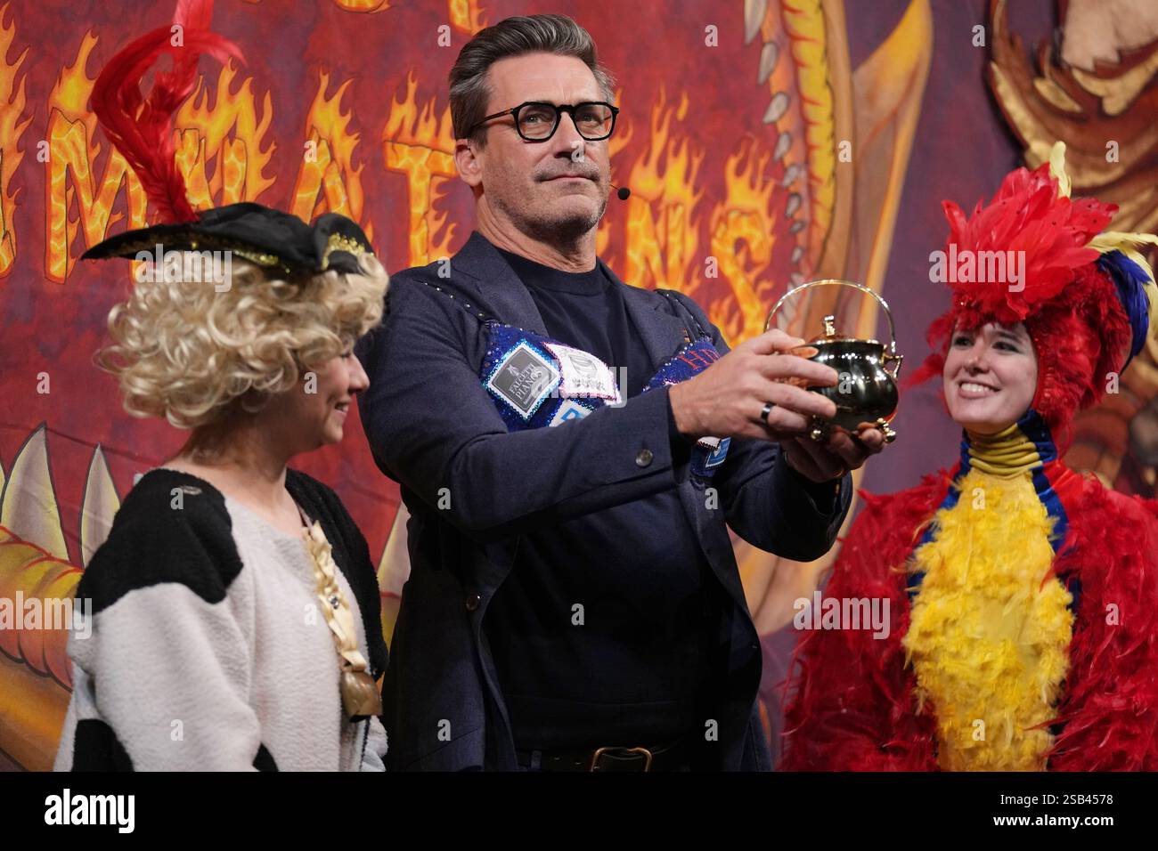 Harvard University's Hasty Pudding Theatricals Man of the Year Jon Hamm