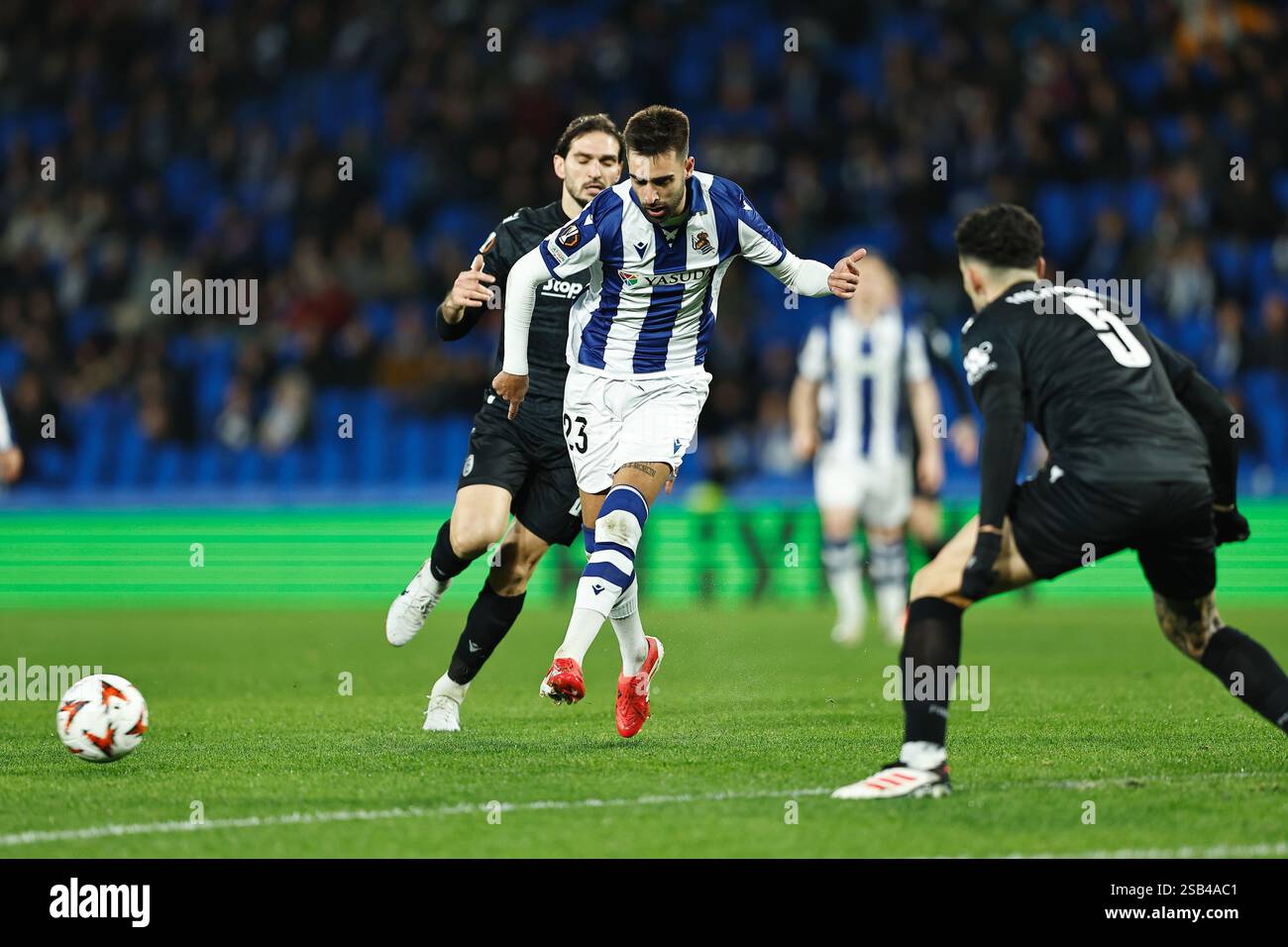 Brais Mendez (Sociedad), JANUARY 30, 2025 Football / Soccer "UEFA