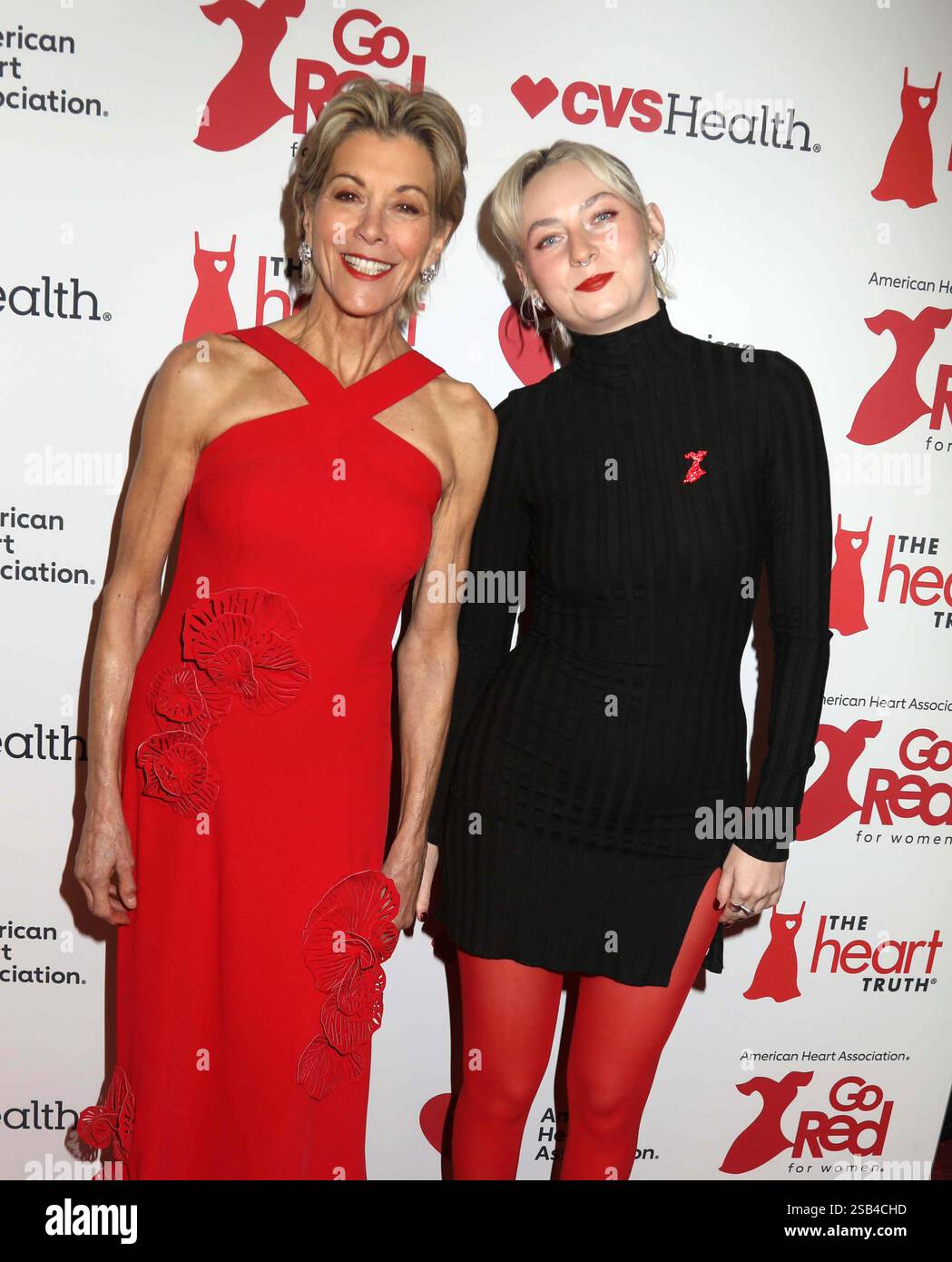 January 30, 2025, New York, New York, USA: Actor WENDIE MALICK and his ...