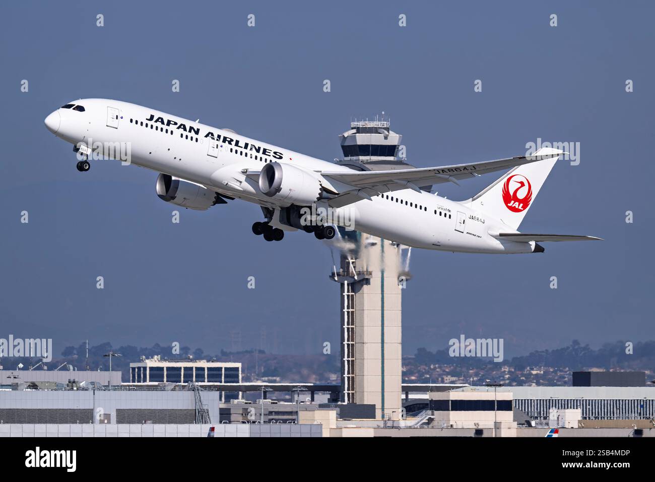 Japan airlines boeing 787 hi-res stock photography and
