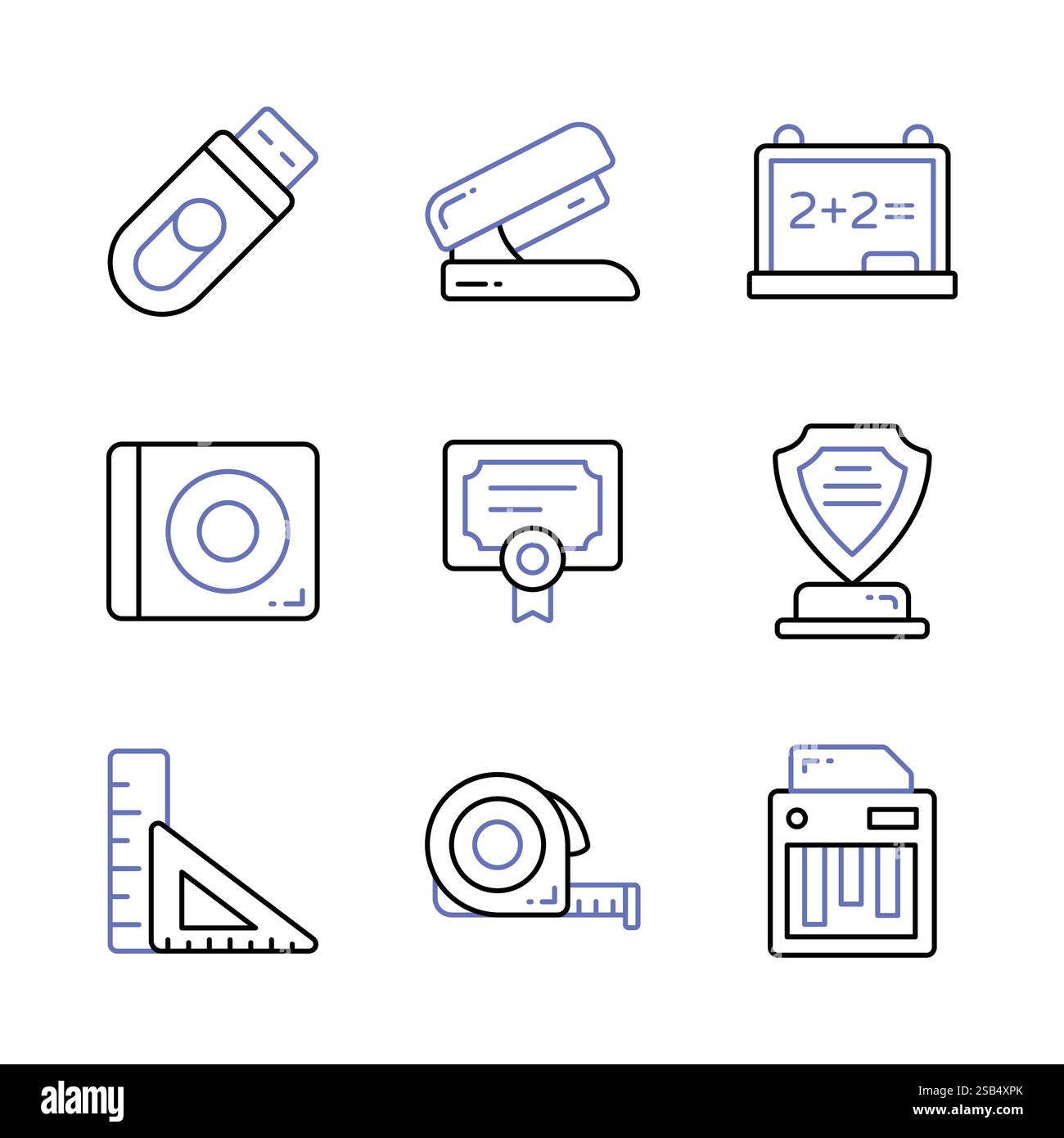Creative accessory icons hi-res stock photography and images - Alamy