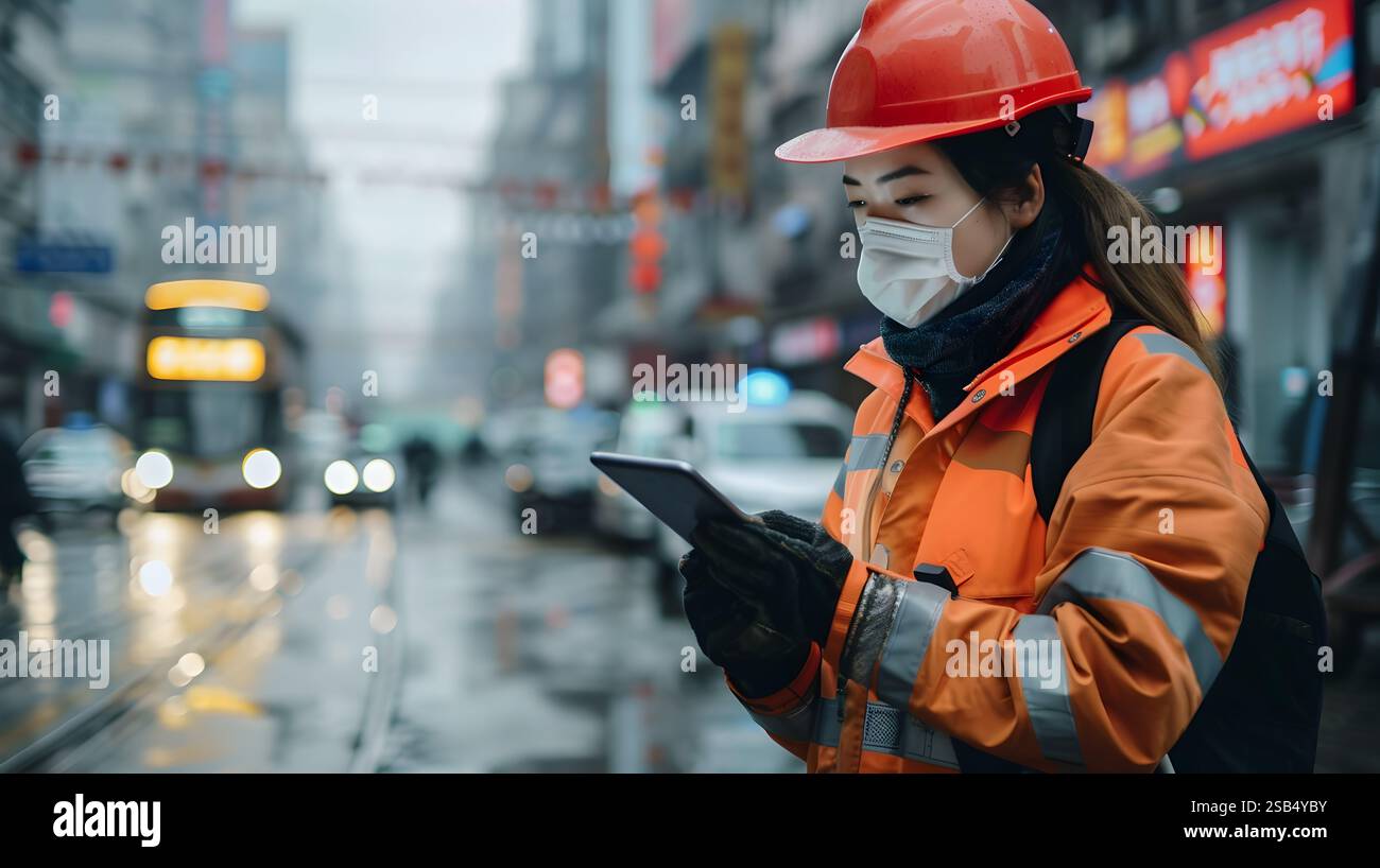 Pollution Detectives An urban environmental inspector meticulously measures air pollution ...