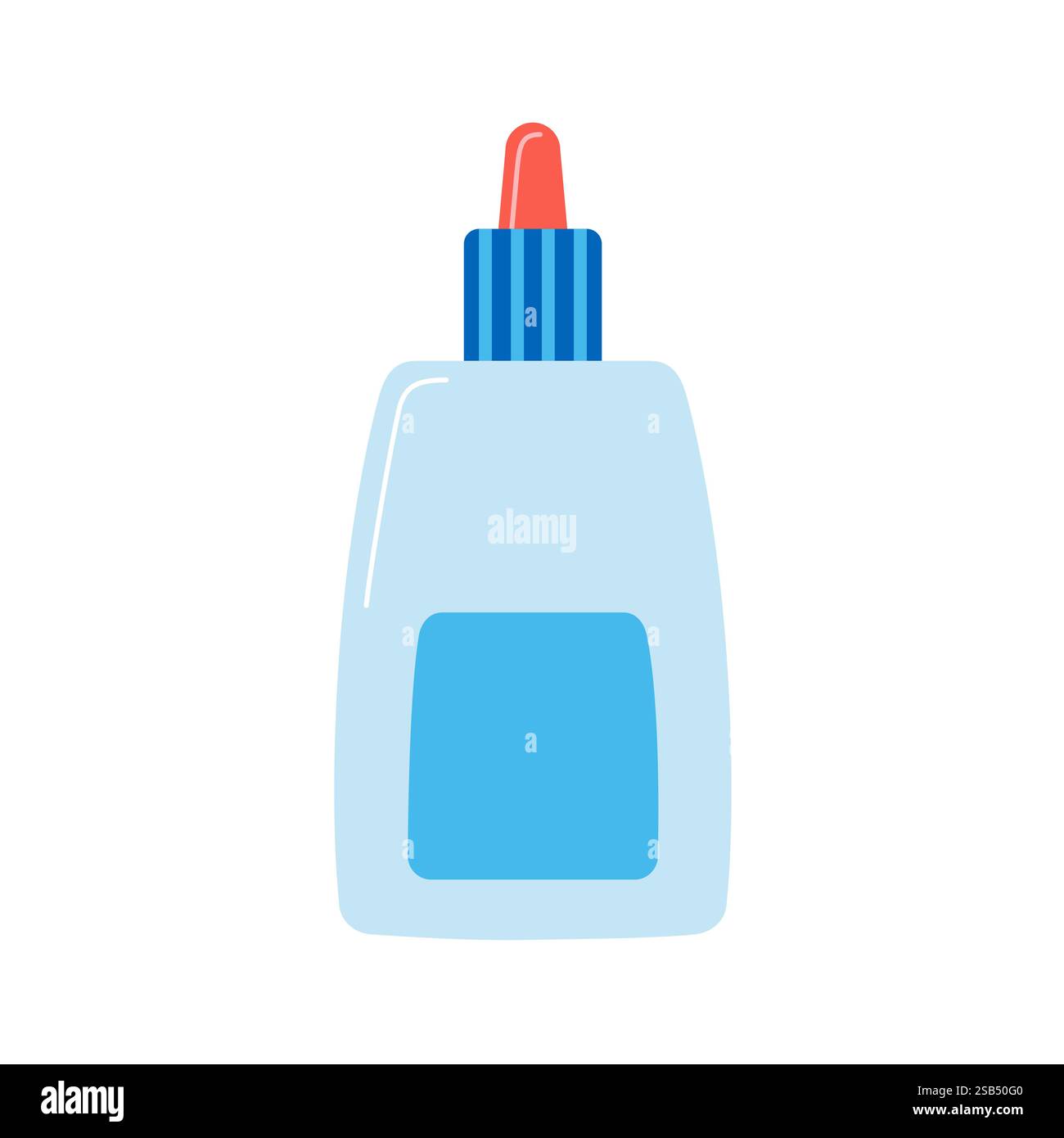 soap in bottle push dispenser. Vector illustration Stock Vector