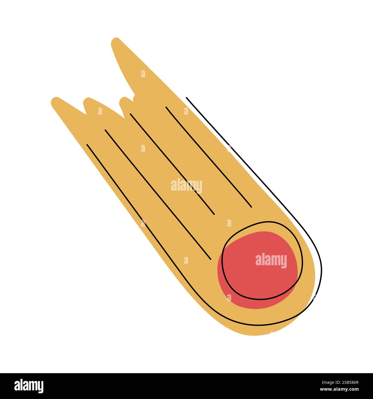 Meteor icon logo design illustration template vector. Vector illustration Stock Vector