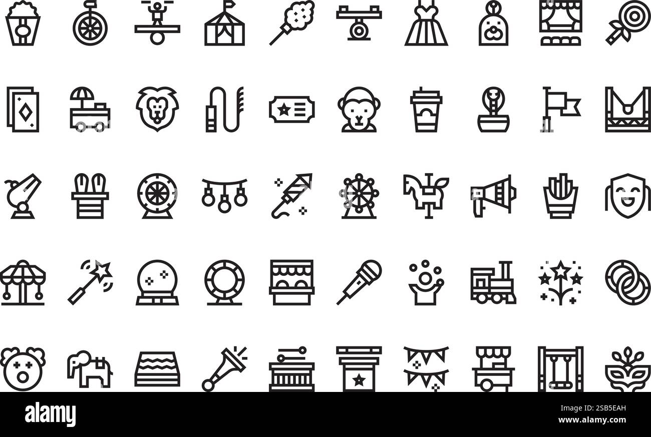 High-Quality Vector Icons Collection with Editable Stroke. Ideal for Professional and Creative Projects Stock Vector