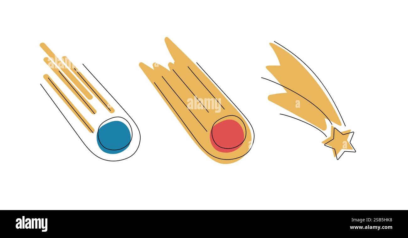 Meteor icon logo design illustration template vector. Vector illustration Stock Vector