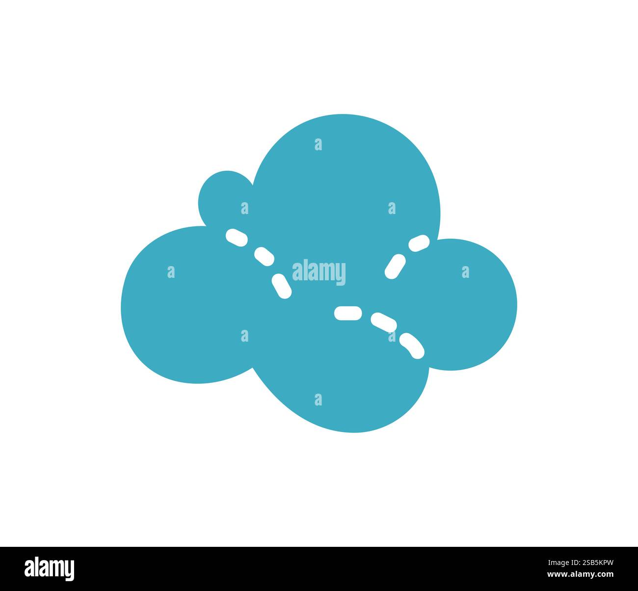 Smooth Rounded Shapes In vibrant minimalist studio environment Stock Vector Images - Alamy