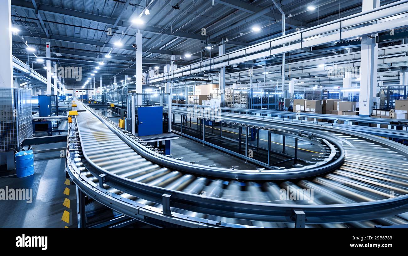 This image showcases an expansive and technologically advanced ...