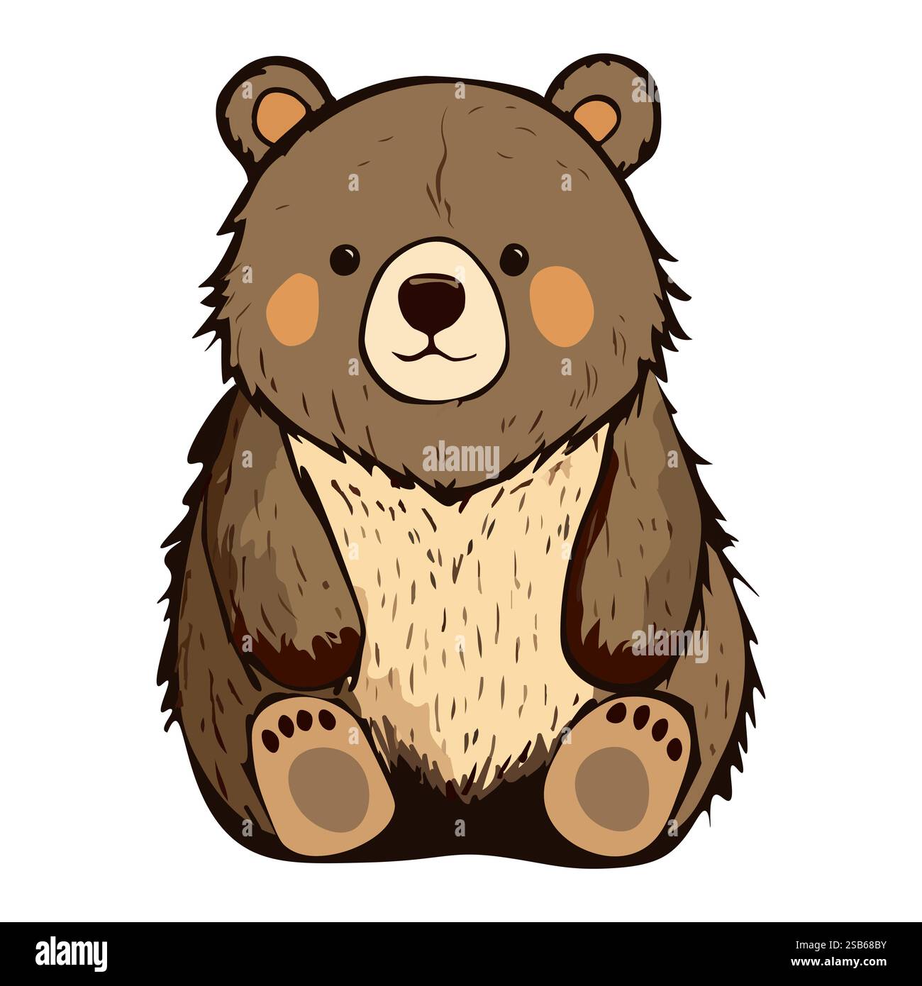 Seamless Teddy Bear pattern illustration Stock Vector Image & Art - Alamy