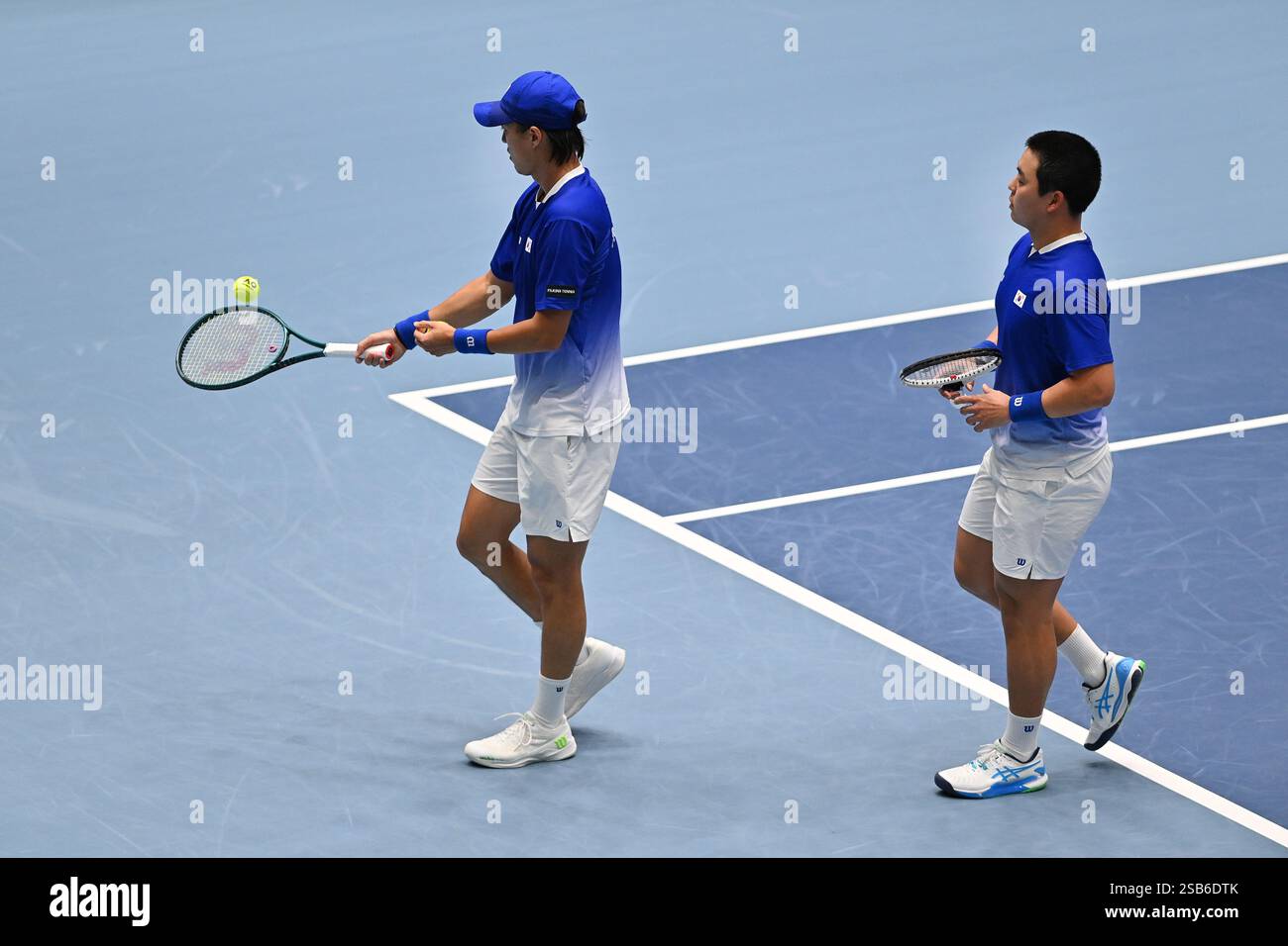 Davis Cup qualification, tennis doubles, Tomas Machac and Jakub Mensik
