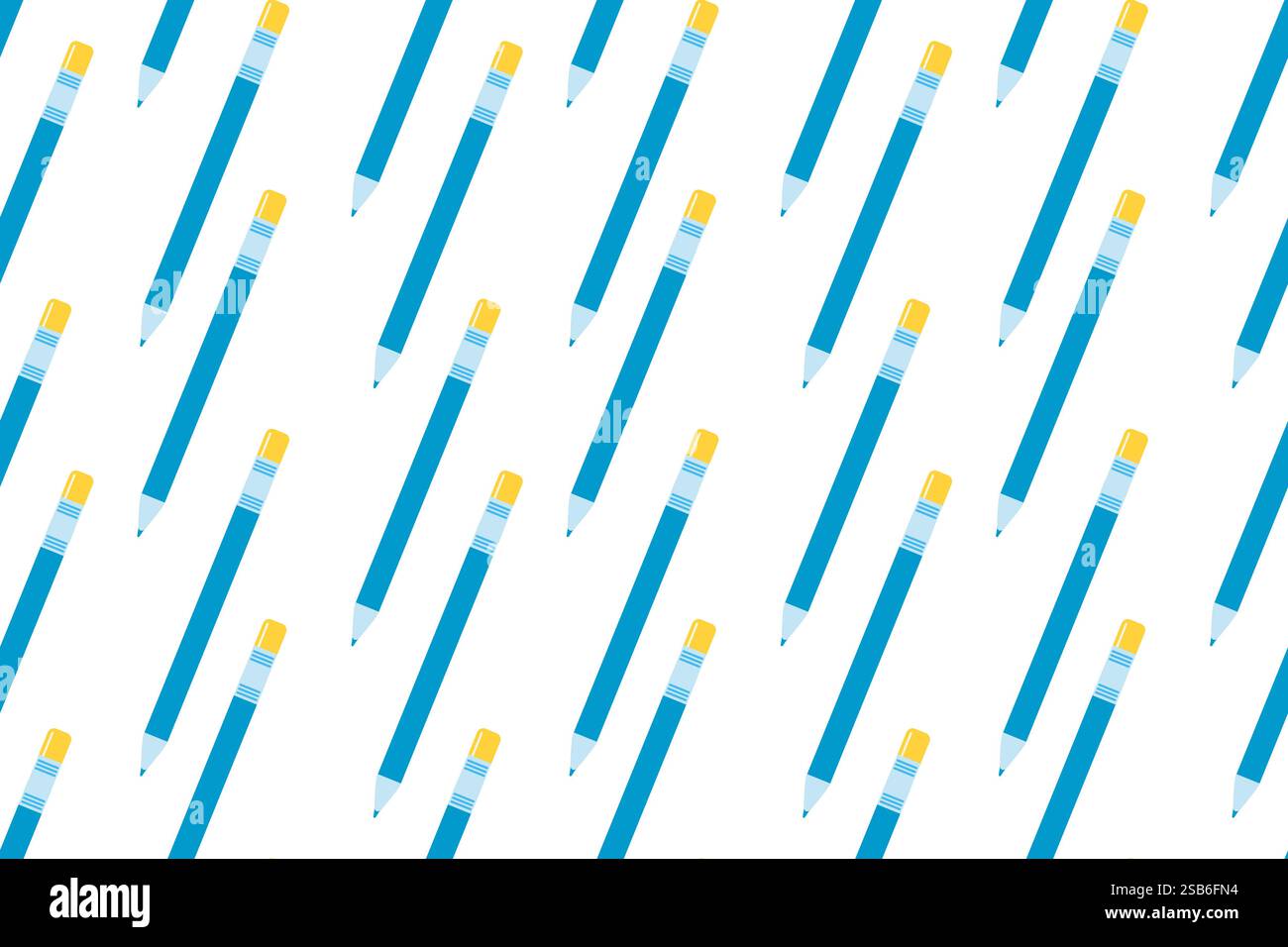 Pen icon seamless pattern background. Highlighter vector illustration. Pen symbol pattern. Vector illustration Stock Vector