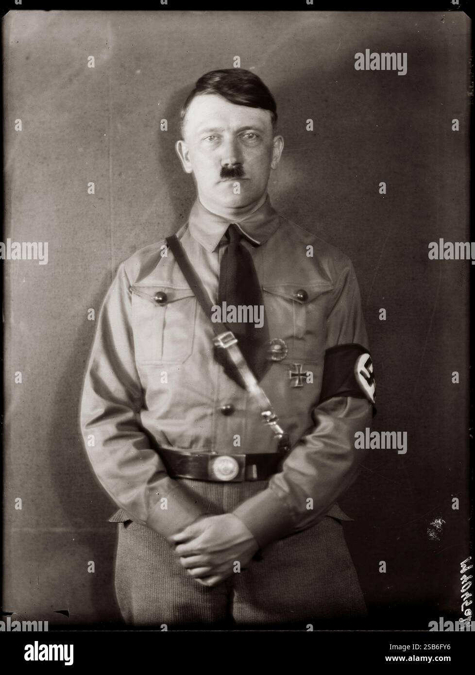 Adolf Hitler wearing Nazi uniform Stock Photo - Alamy