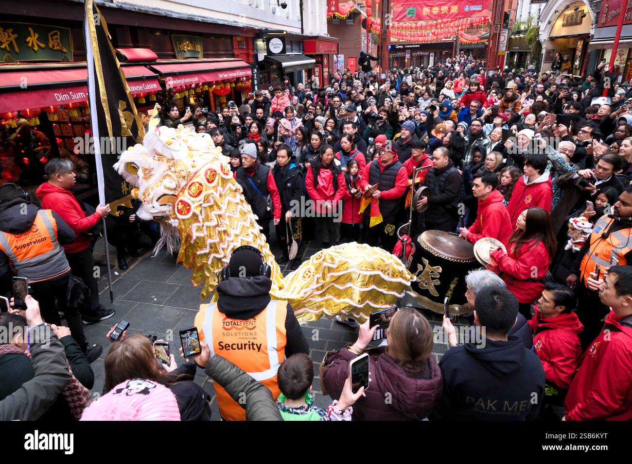 Chiantown, London, UK. 1st Feb 2025. Chinese New Year, Year of the