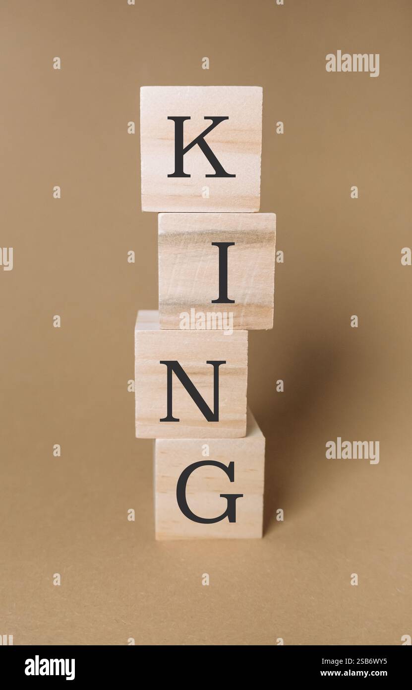 Word king hi-res stock photography and images - Alamy