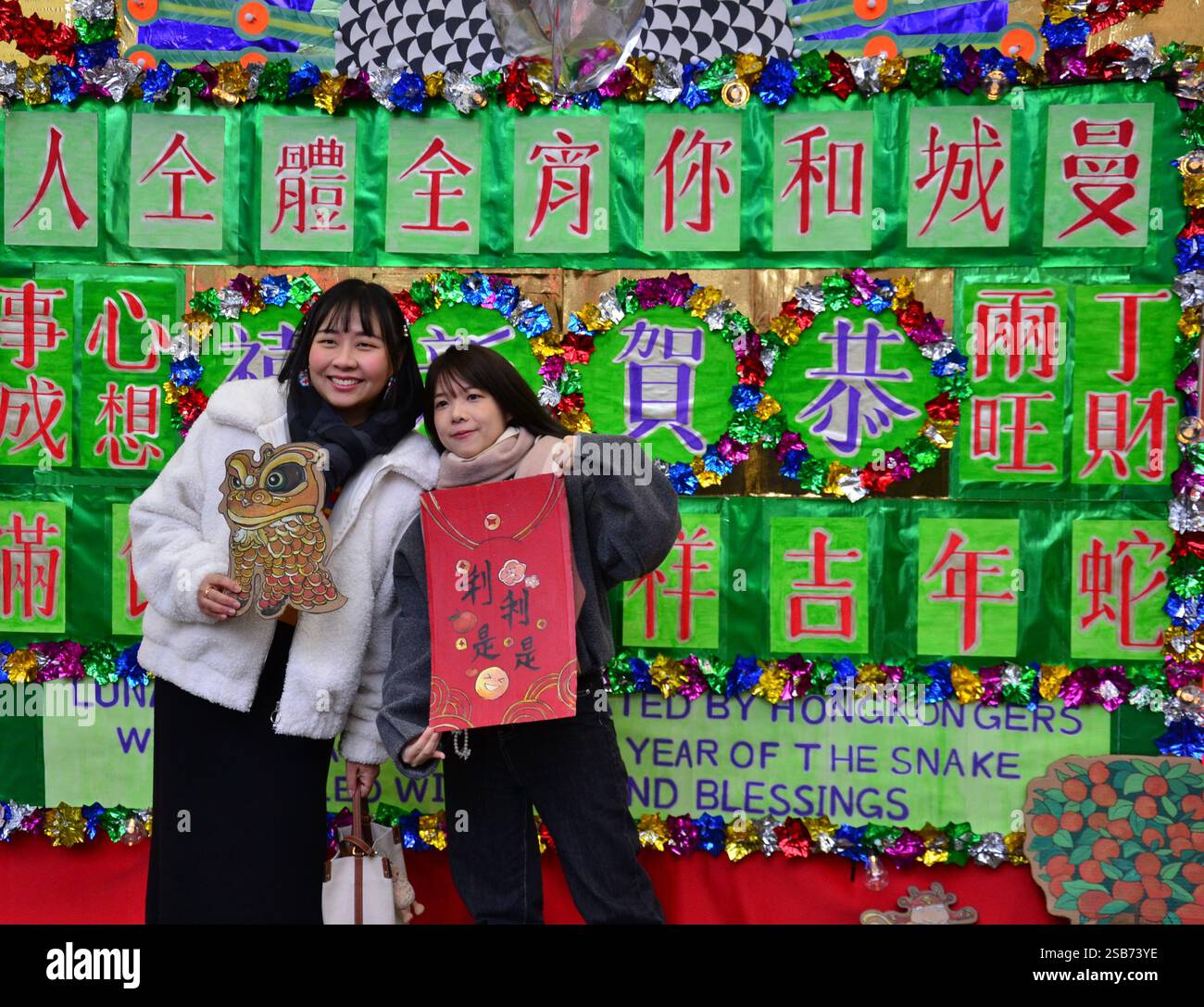 Manchester, UK, 1st February, 2025. Chinese New Year Celebrations in