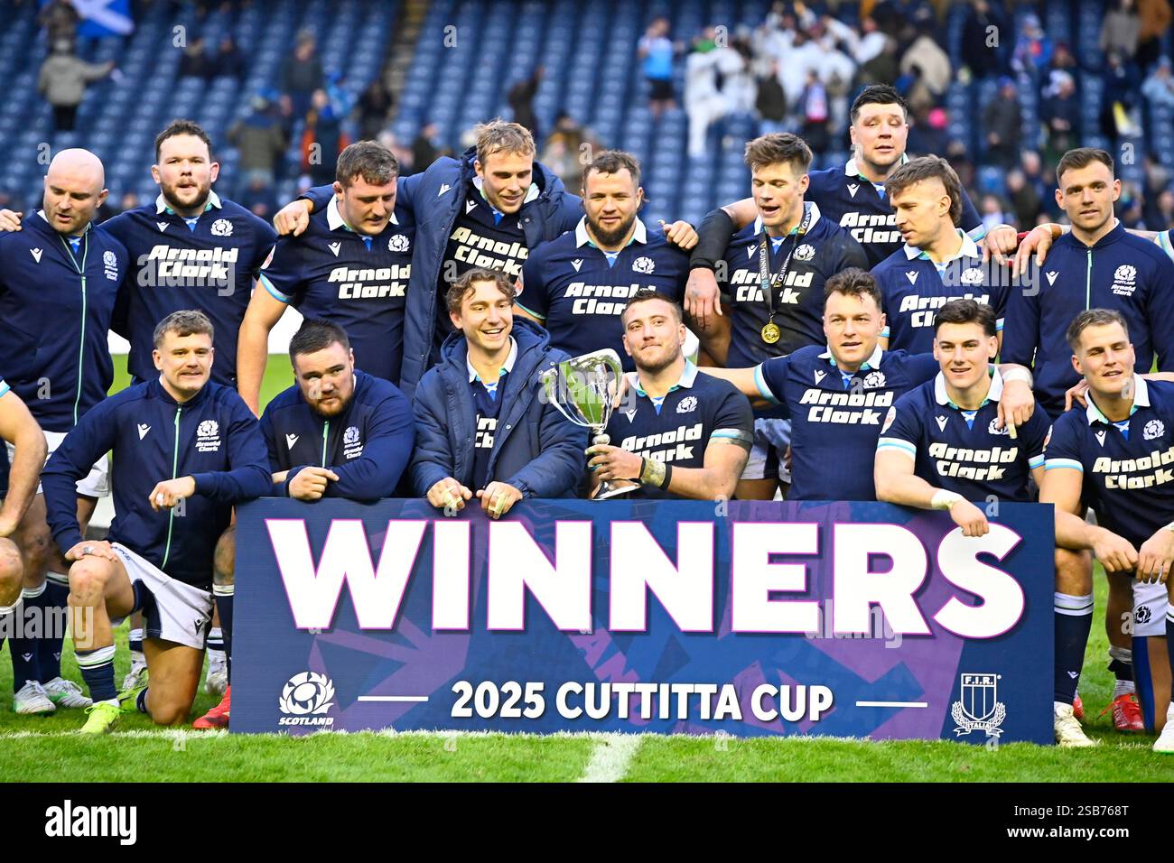 Scotland , UK.1 Feb, 2025. Guinness Six Nations Championship 2025 match