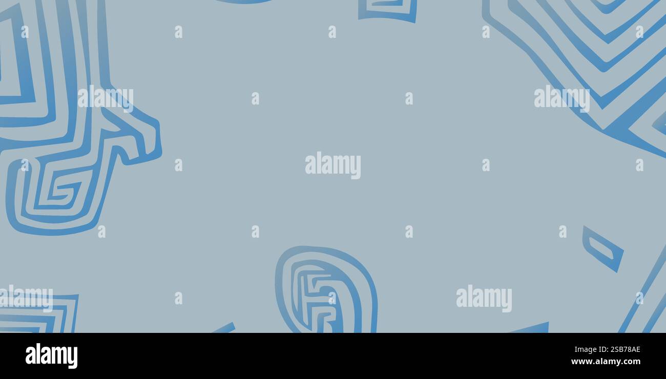 Flat ornamental pattern design abstract texture background. Vector illustration Stock Vector