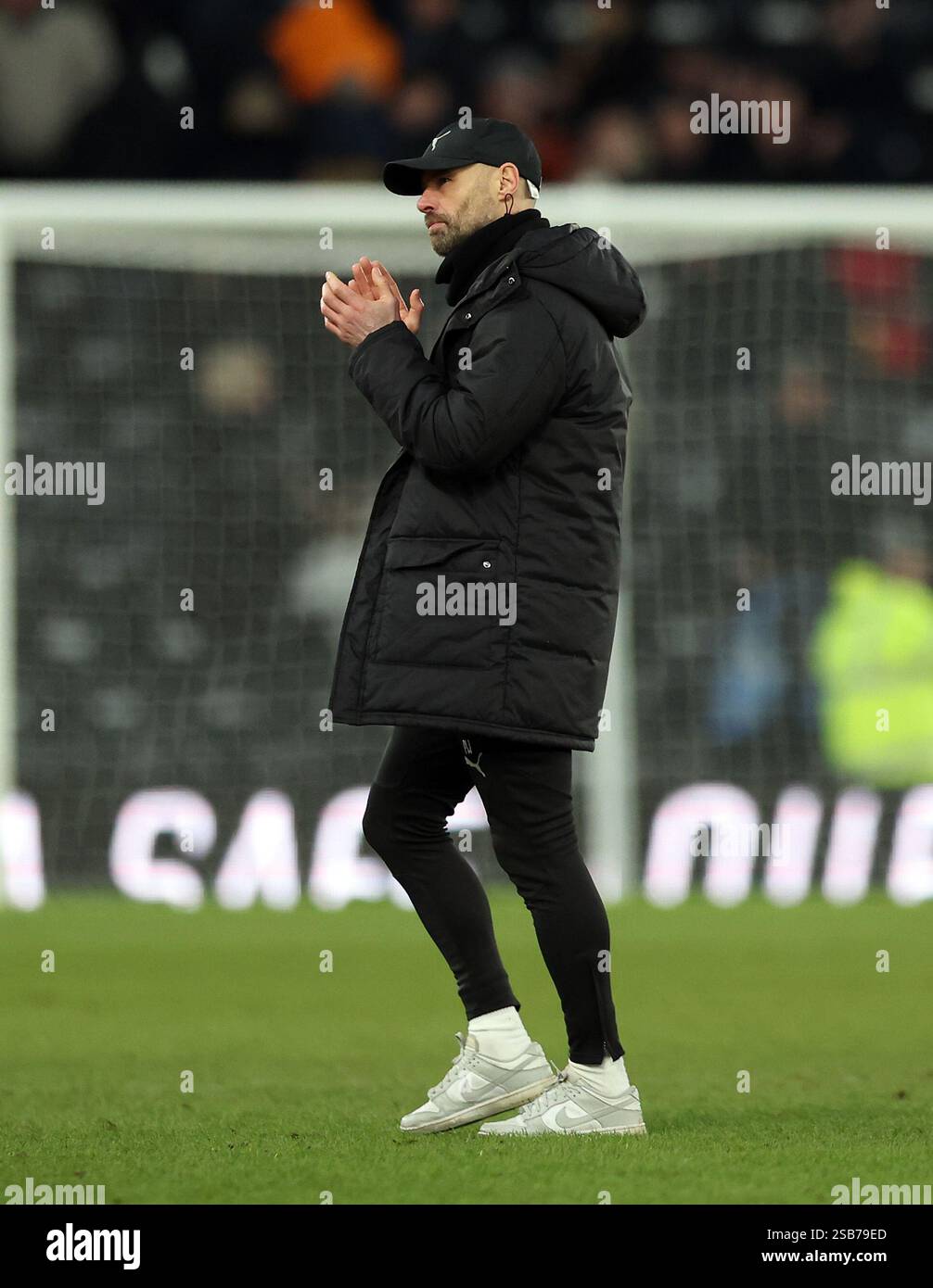 Derby County manager Paul Warne after the Sky Bet Championship match at