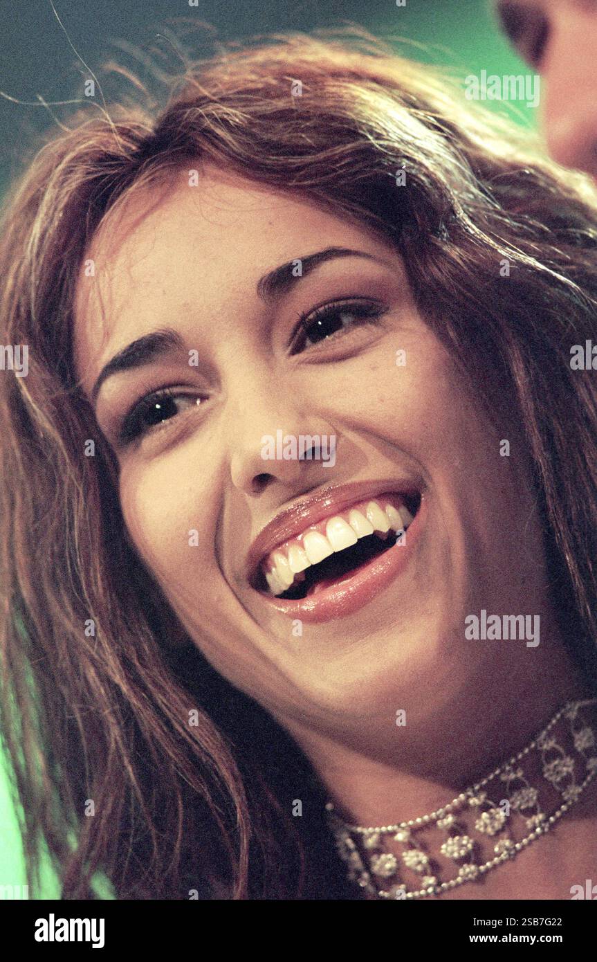 Syria Italian Singer Milan Italy 08/04/1998:Syria,Italian singer, during the television show ...