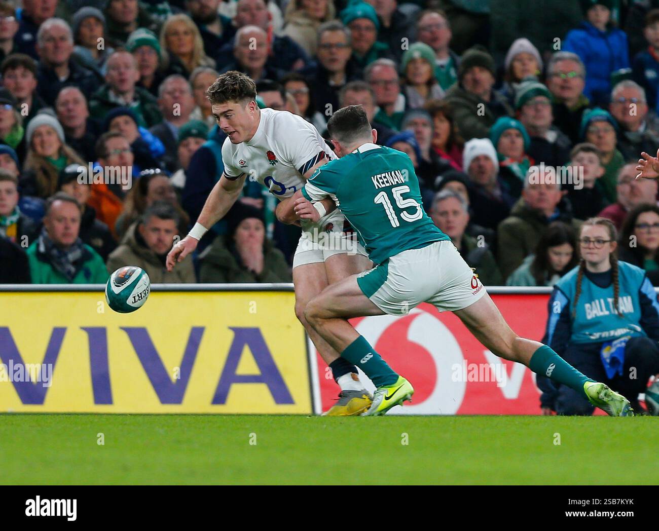 Hugo Freeman 1st February 2025; Aviva Stadium, Dublin, Ireland: Six Nations ...