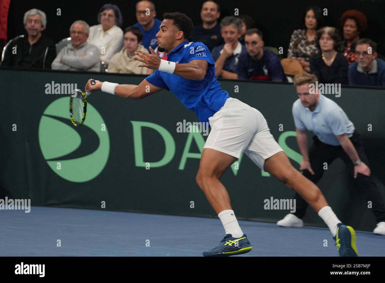 Arthur Fils of France during the Davis Cup 2025, Qualifiers Tennis