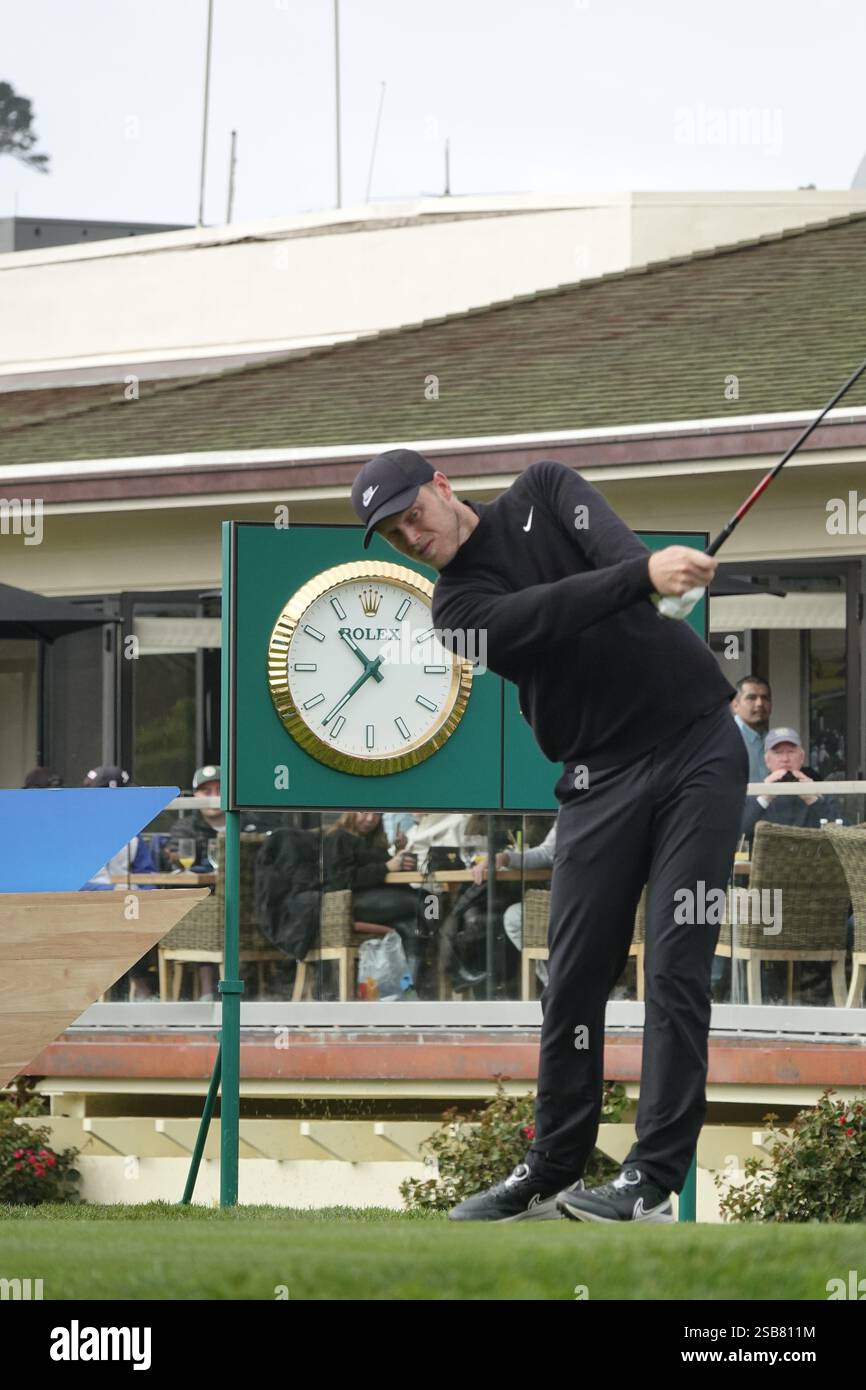 Pebble Beach, California, USA February 1st, 2025 Cam Davis (Australia