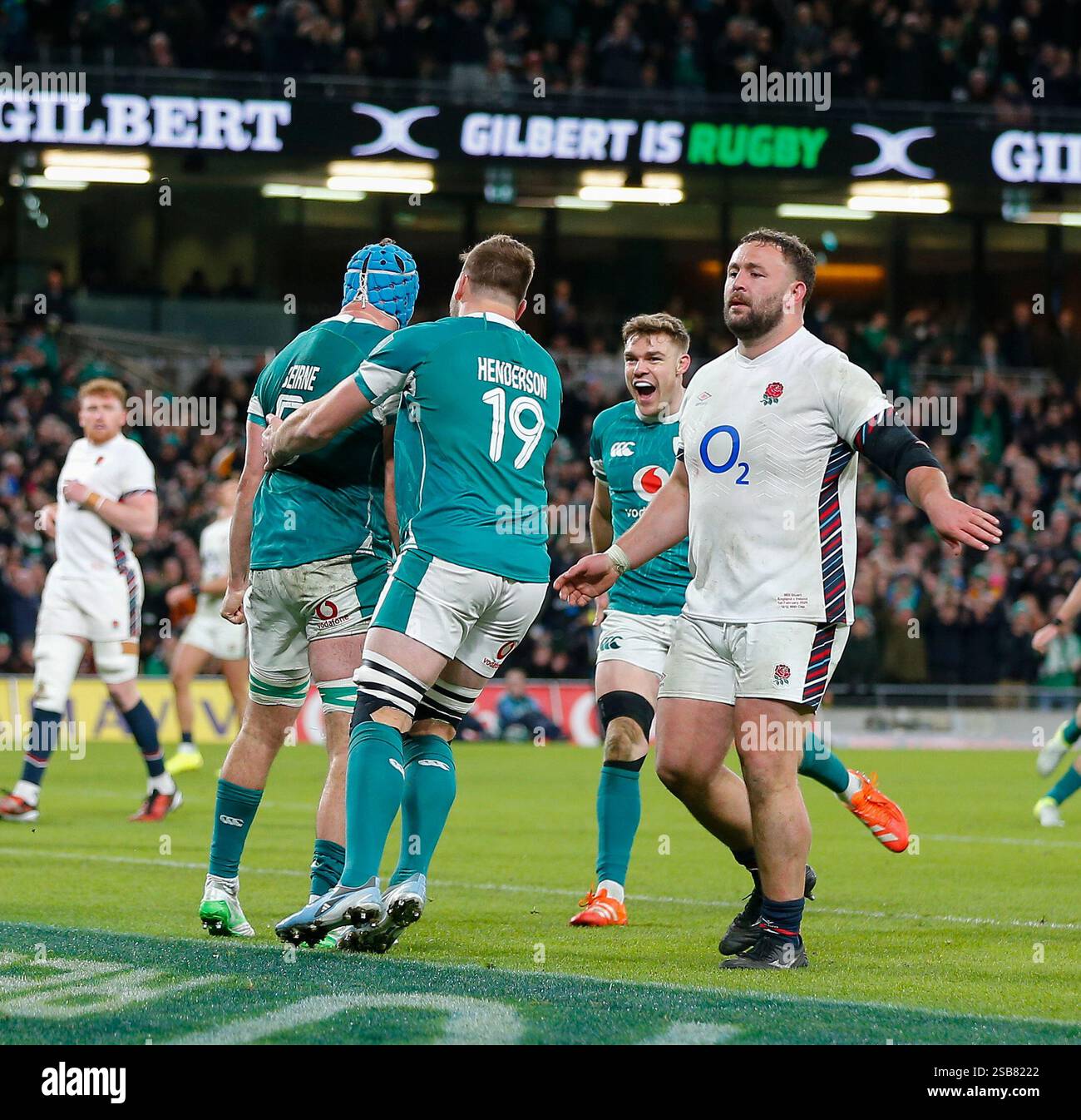 1st February 2025; Aviva Stadium, Dublin, Ireland Six Nations