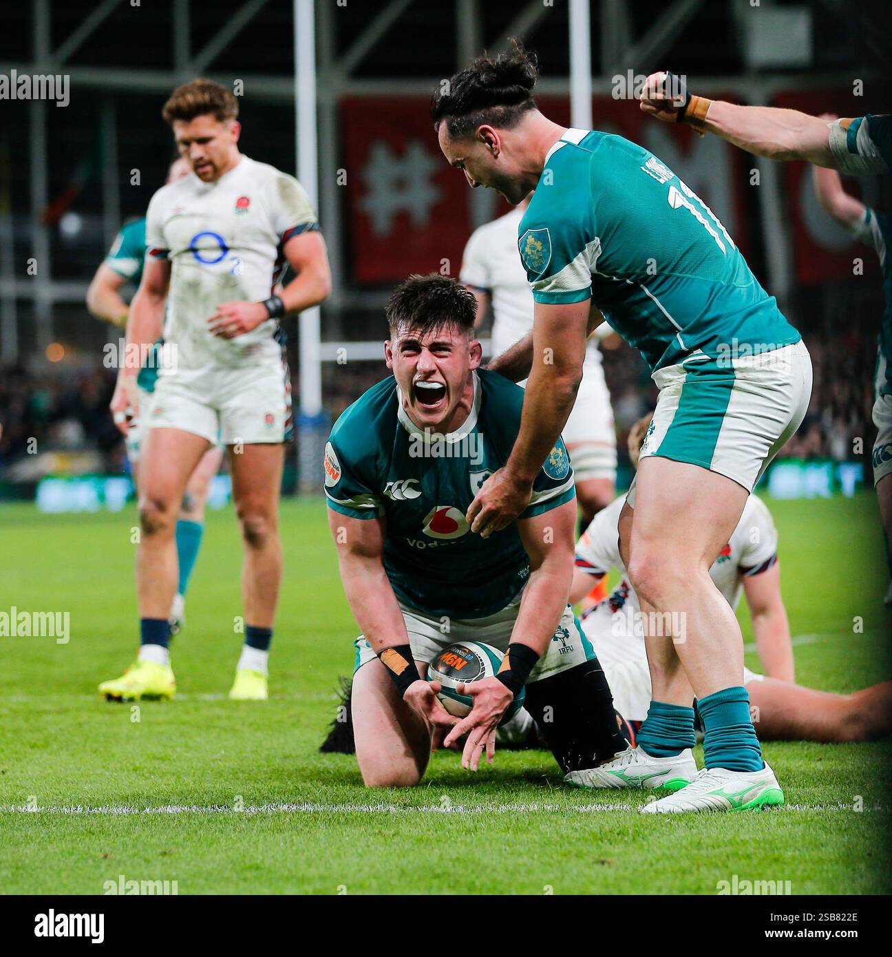 1st February 2025; Aviva Stadium, Dublin, Ireland Six Nations