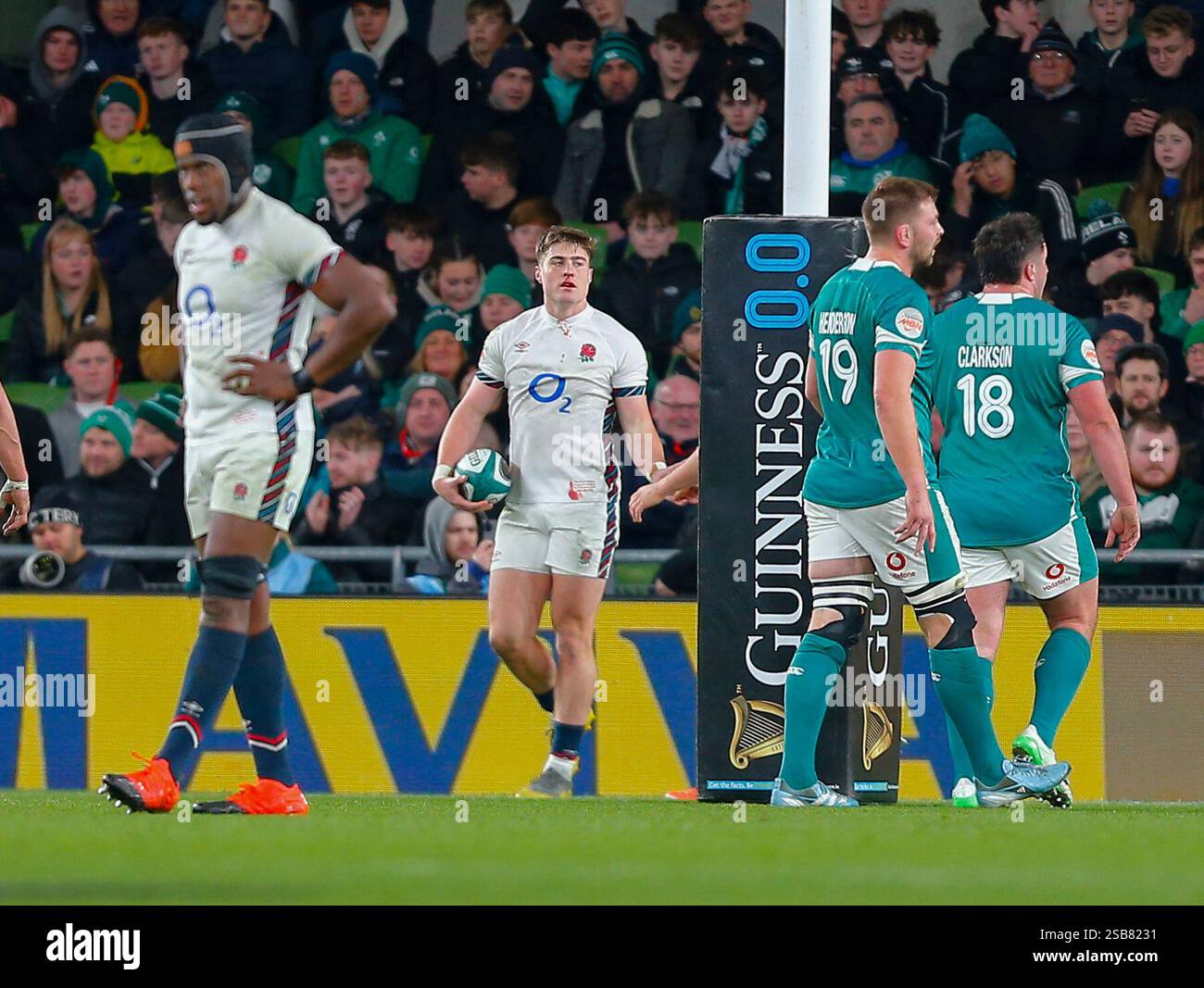 1st February 2025; Aviva Stadium, Dublin, Ireland Six Nations