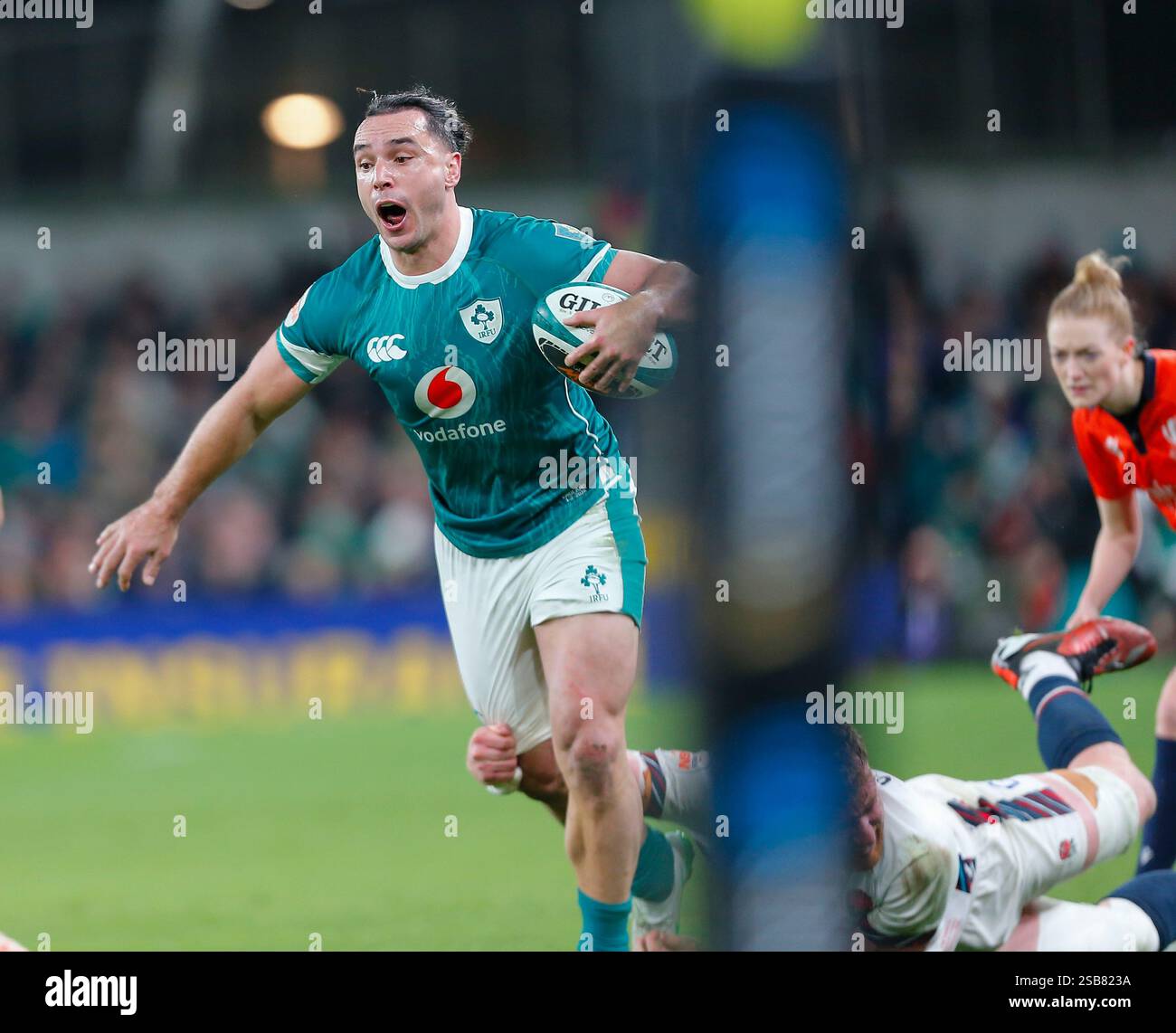 1st February 2025; Aviva Stadium, Dublin, Ireland Six Nations