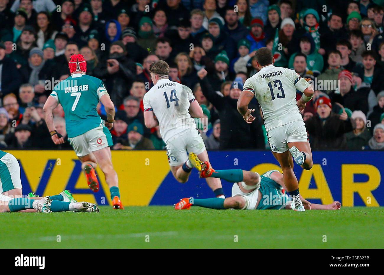 1st February 2025; Aviva Stadium, Dublin, Ireland Six Nations