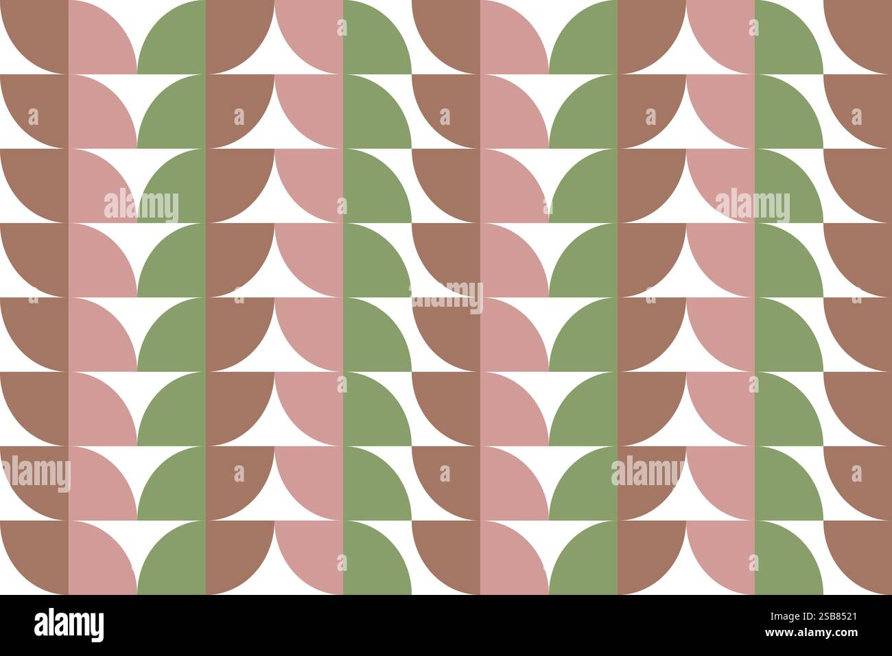 Geometry Curly Pattern Colorful geometric pattern with curved shapes creating an abstract ...