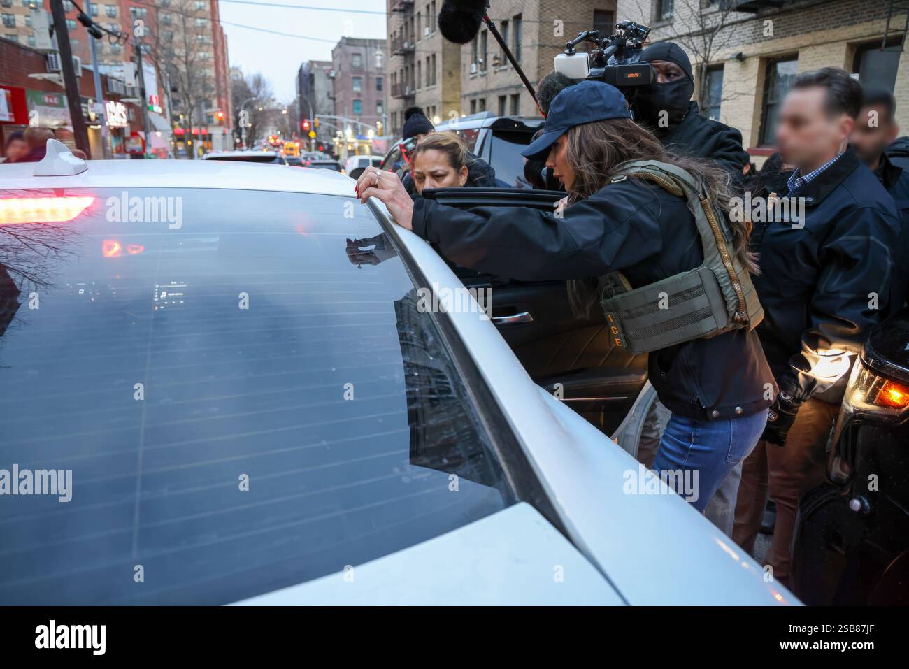New York City, United States. 28th Jan, 2025. U.S Homeland Security ...