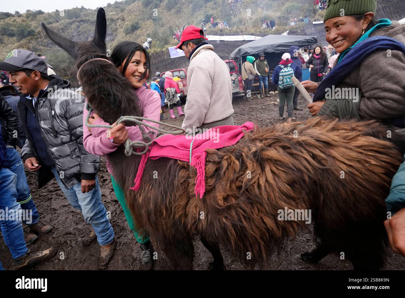 Masburi Caizalitin celebrate winning in her category in the annual