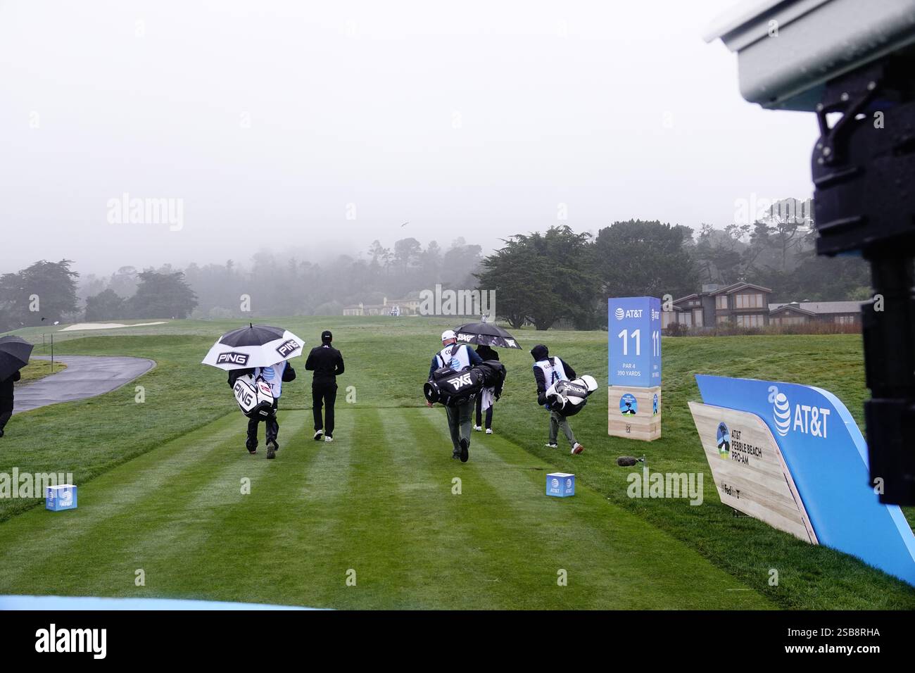 Pebble Beach, California, USA February 1st, 2025 Victor Hovland and